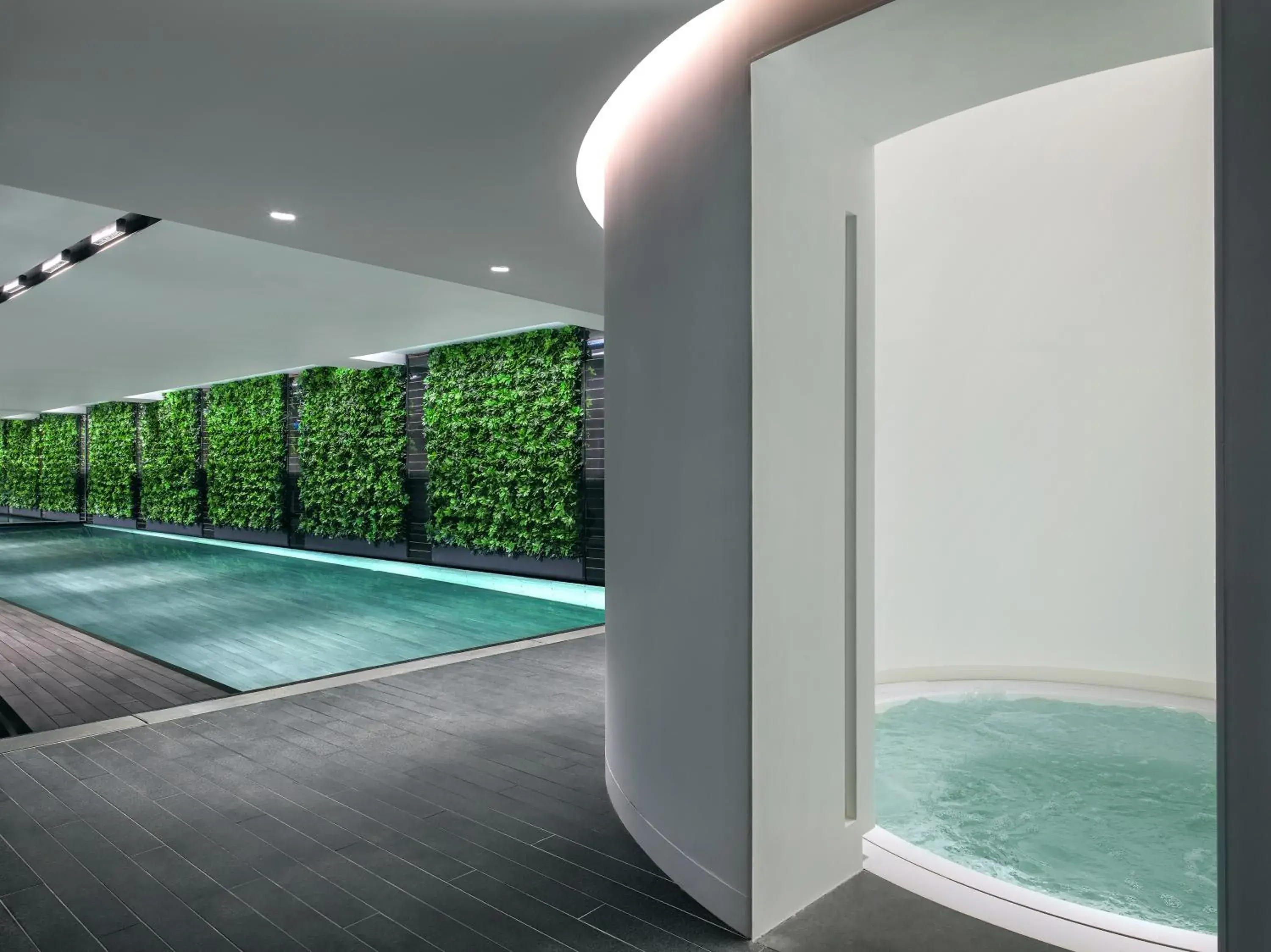 Swimming pool in The Murray, Hong Kong, a Niccolo Hotel Swimming pool in The Murray, Hong Kong, a Niccolo Hotel