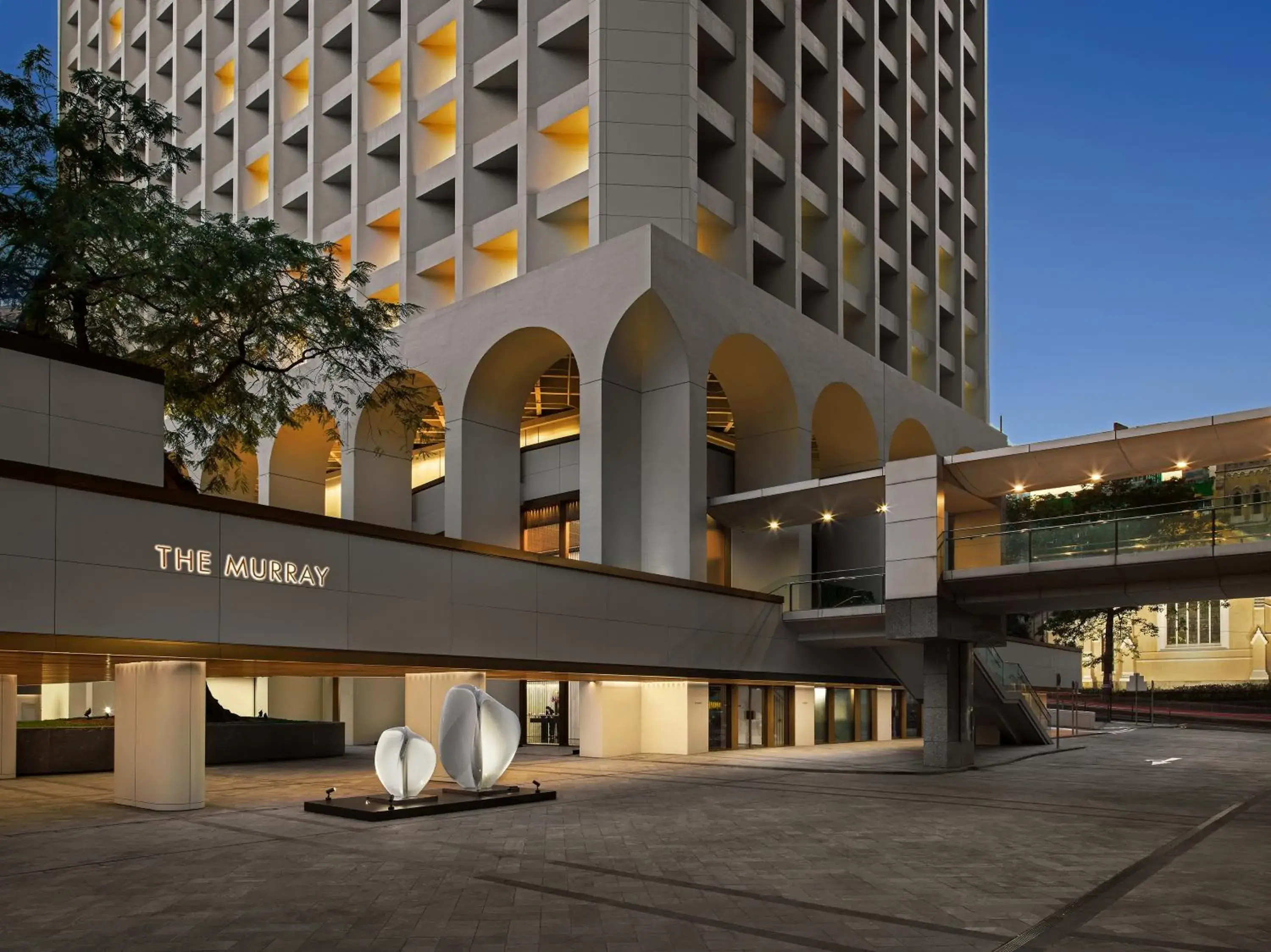 Facade/entrance in The Murray, Hong Kong, a Niccolo Hotel Facade/entrance in The Murray, Hong Kong, a Niccolo Hotel