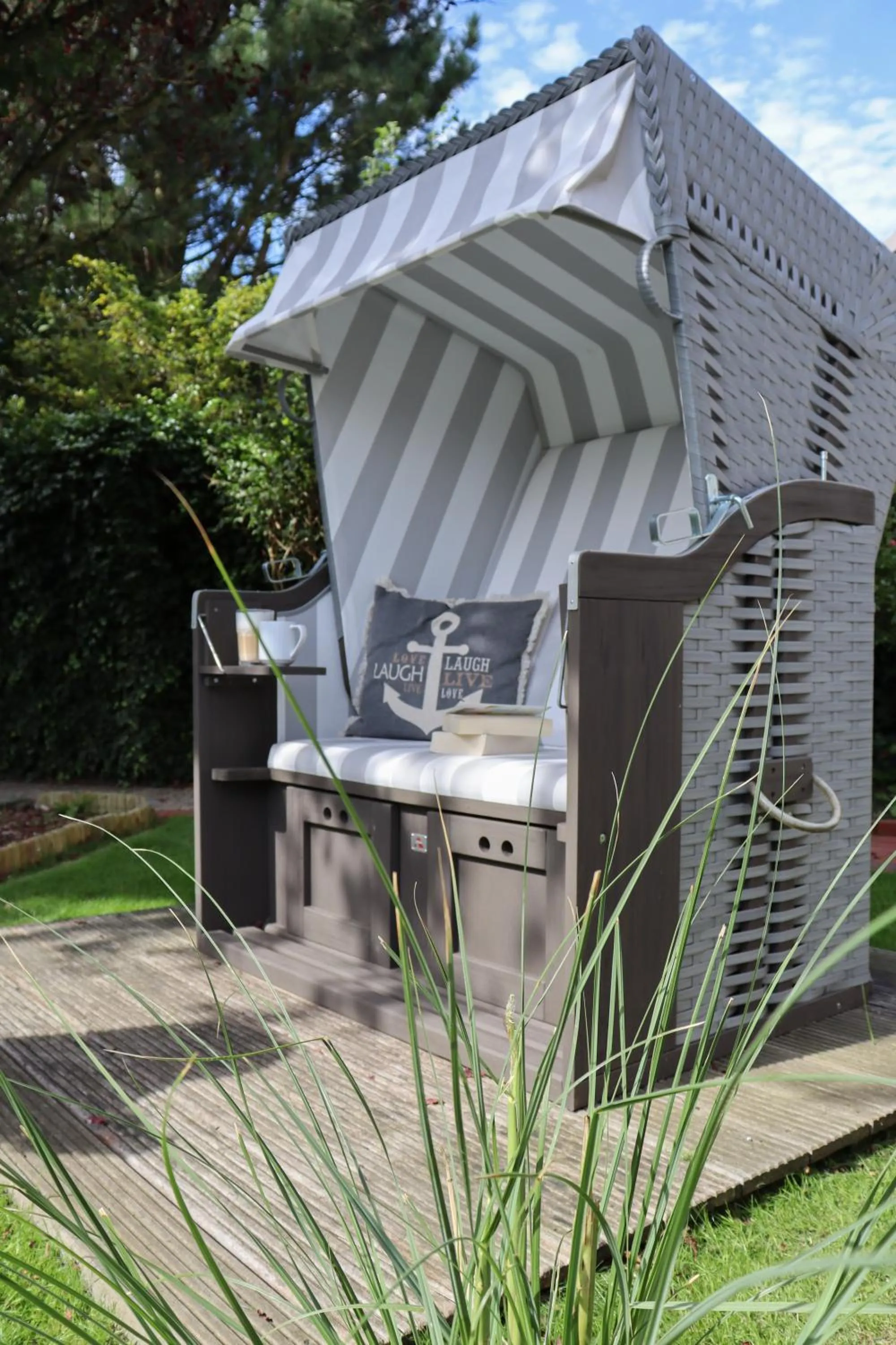 Garden in Das Frühstückshotel Büsum