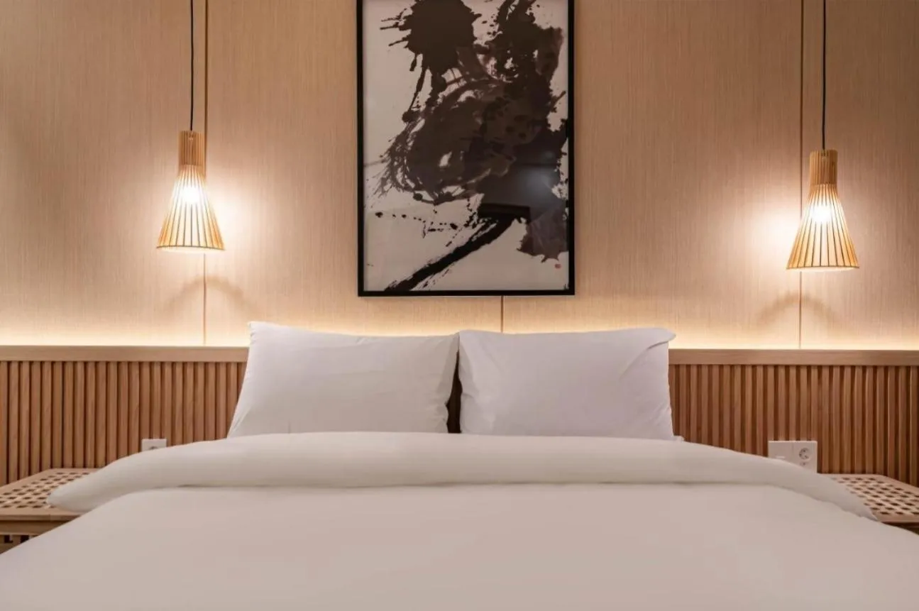 Bed in Hotel Hyggelig