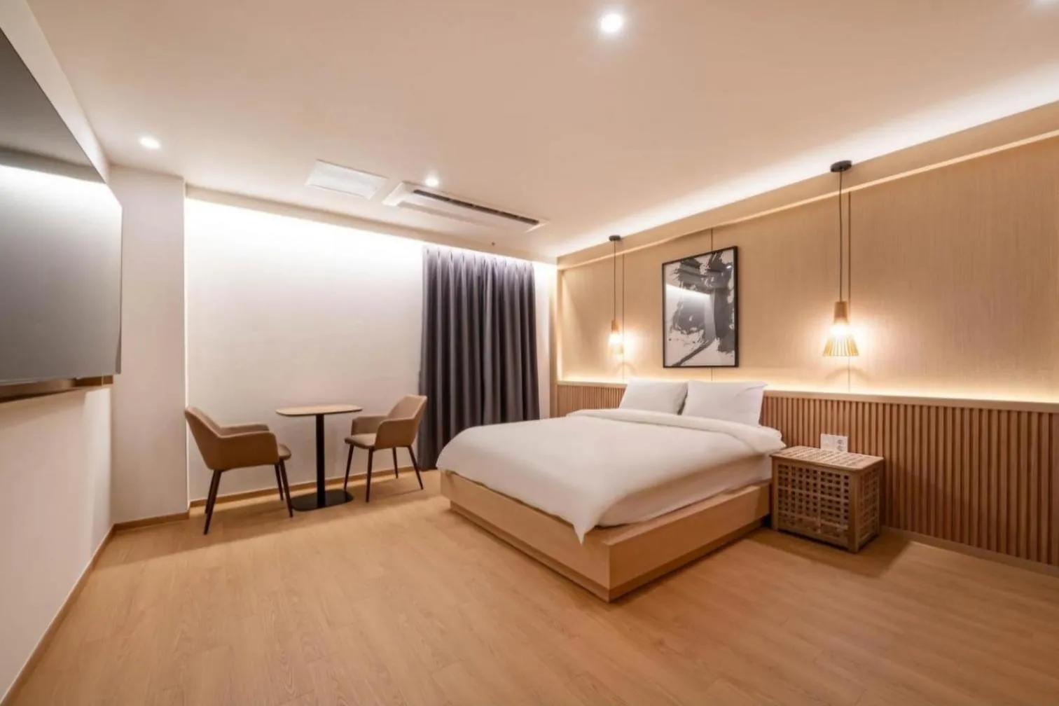 Bed in Hotel Hyggelig