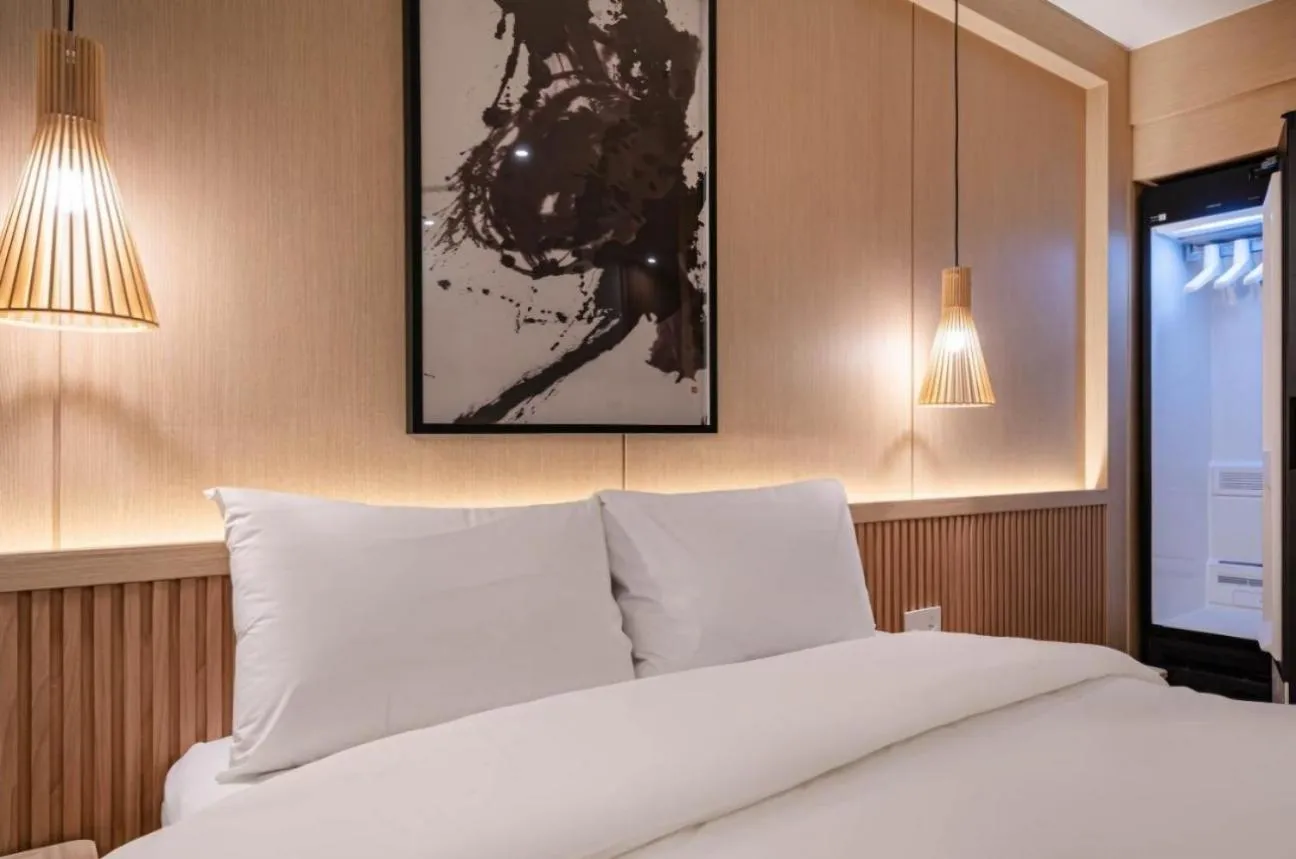 Bed in Hotel Hyggelig