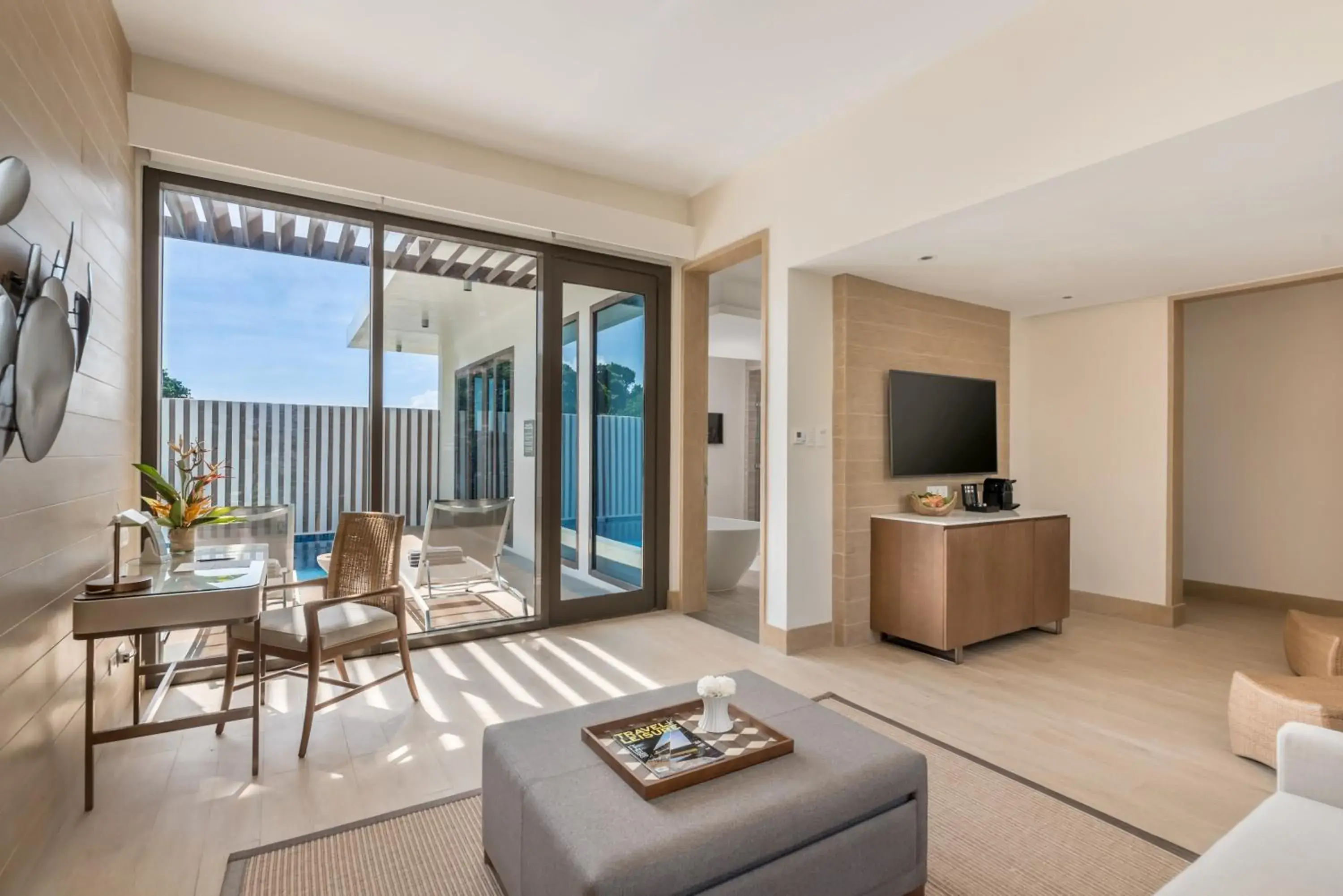 Living room in Crimson Resort and Spa Boracay Living room in Crimson Resort and Spa Boracay