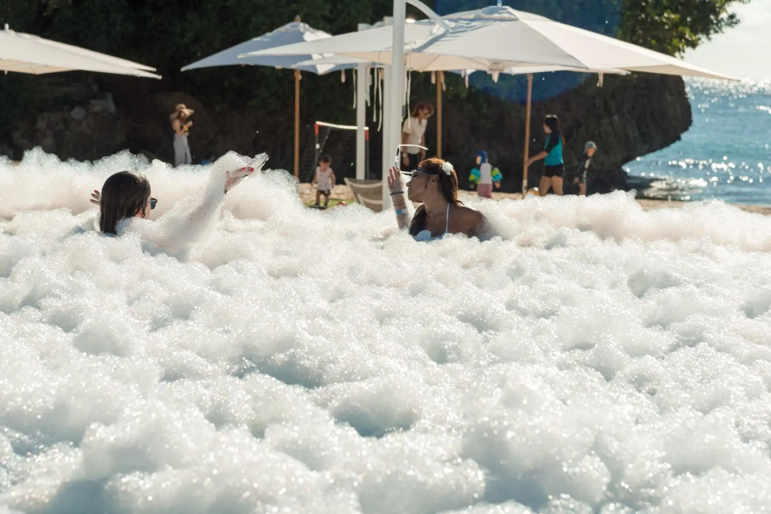Swimming pool in Crimson Resort and Spa Boracay Swimming pool in Crimson Resort and Spa Boracay