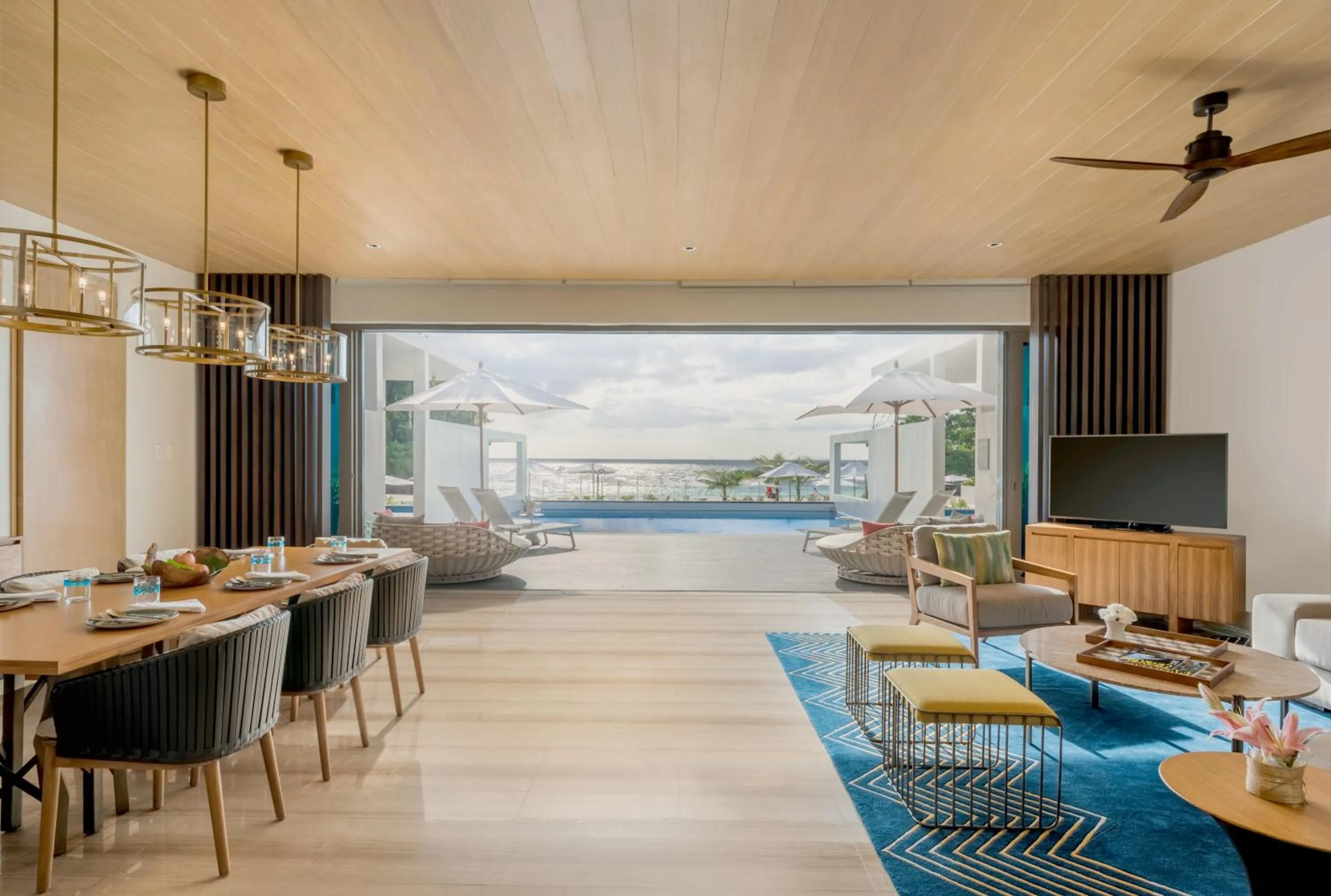 Seating area in Crimson Resort and Spa Boracay