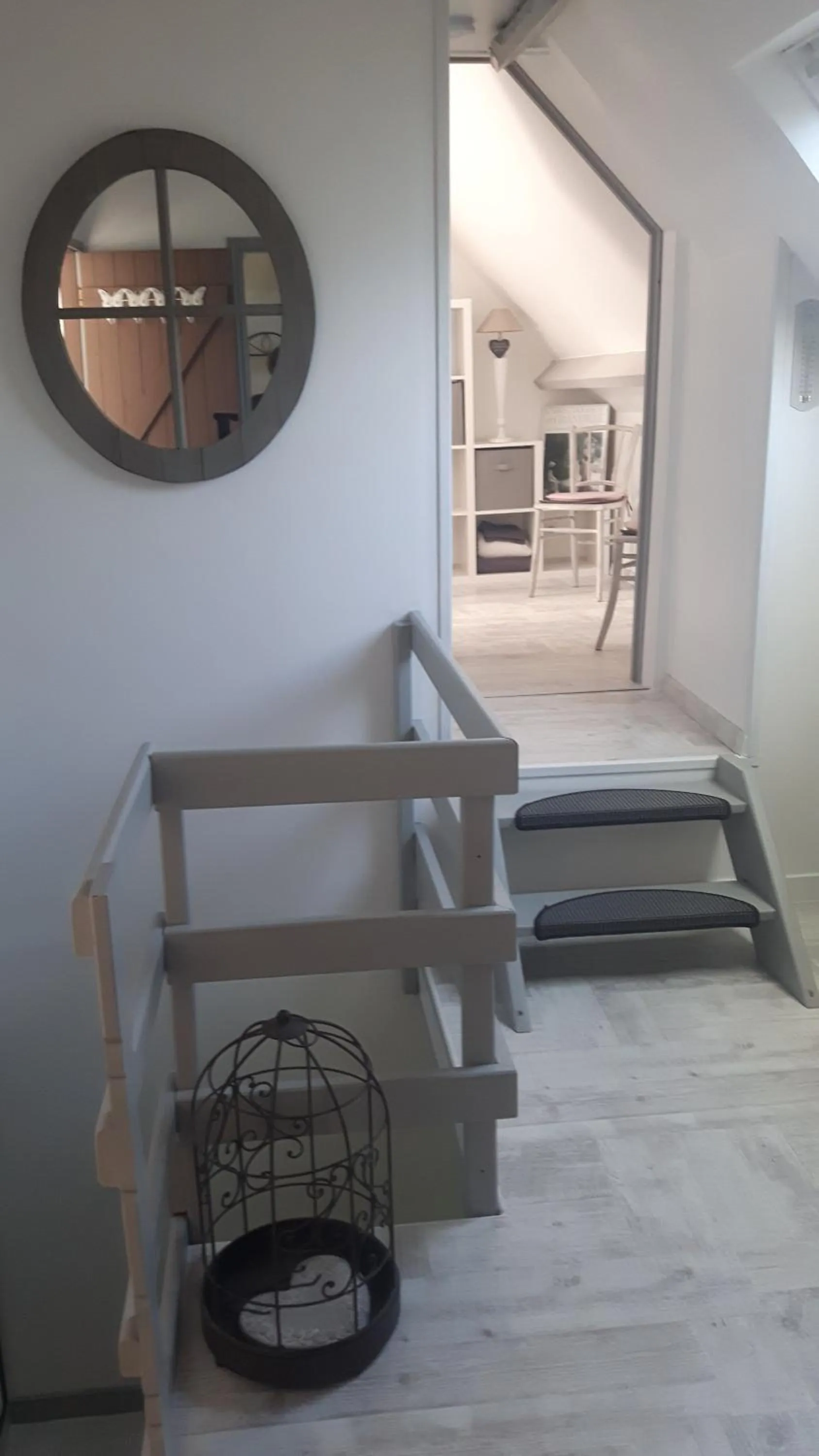 Decorative detail in Chambres d'Hôtes La Clef des Champs Normandie Manche 50