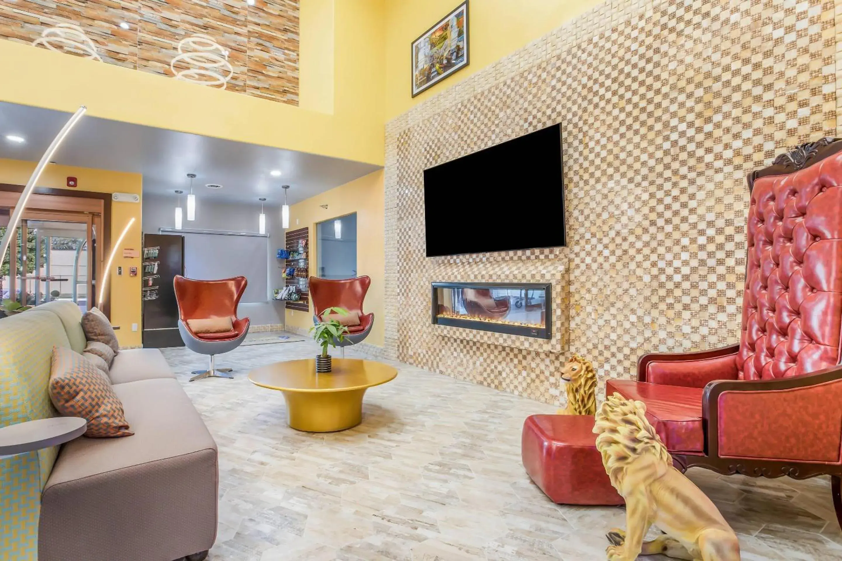 Lobby or reception in The Leo Collection Detroit, an Ascend Collection Hotel Lobby or reception in The Leo Collection Detroit, an Ascend Collection Hotel