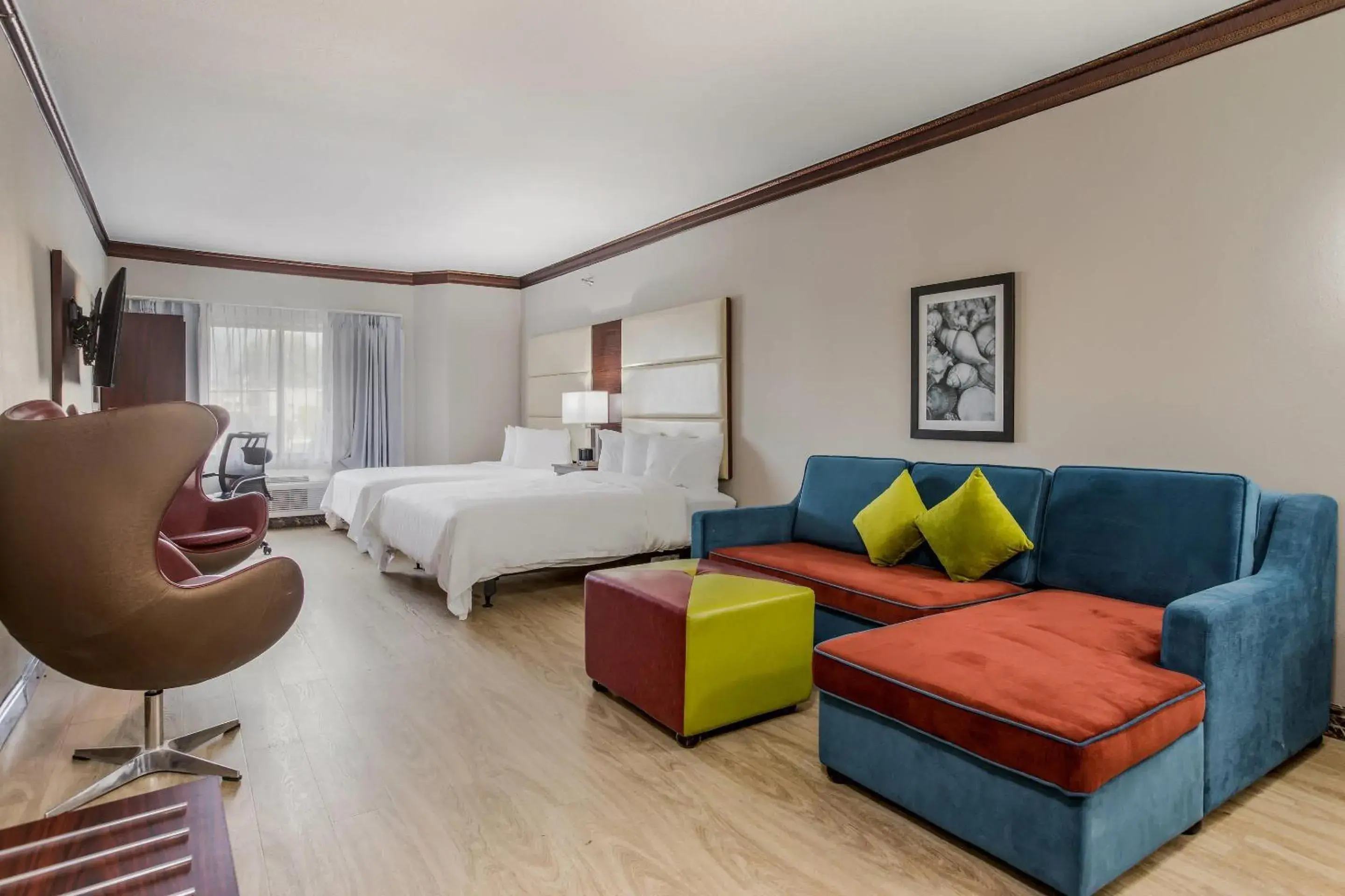 Bedroom, Bed in The Leo Collection Detroit, an Ascend Collection Hotel Bedroom, Bed in The Leo Collection Detroit, an Ascend Collection Hotel