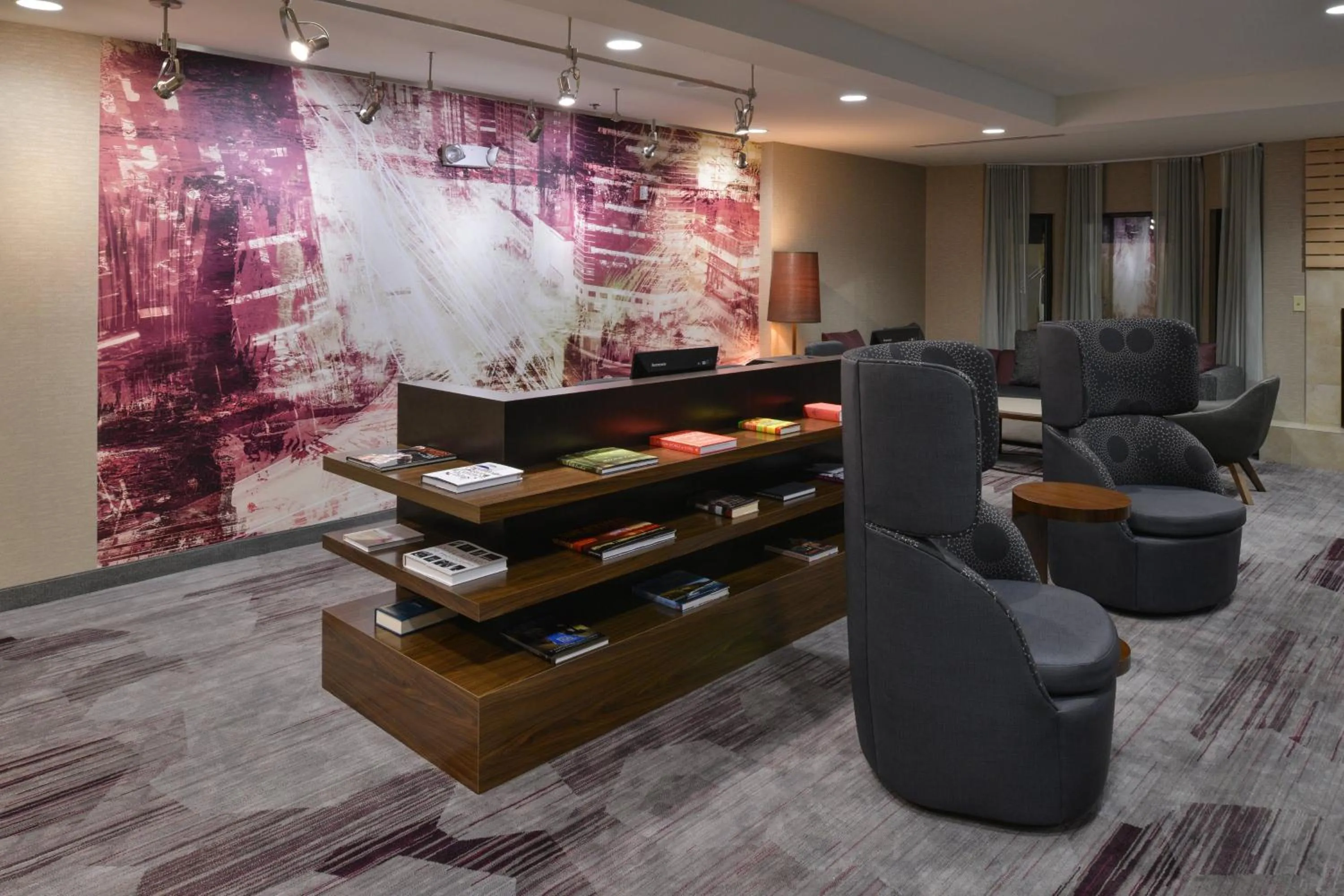 Lobby or reception in Courtyard by Marriott Charlotte Matthews