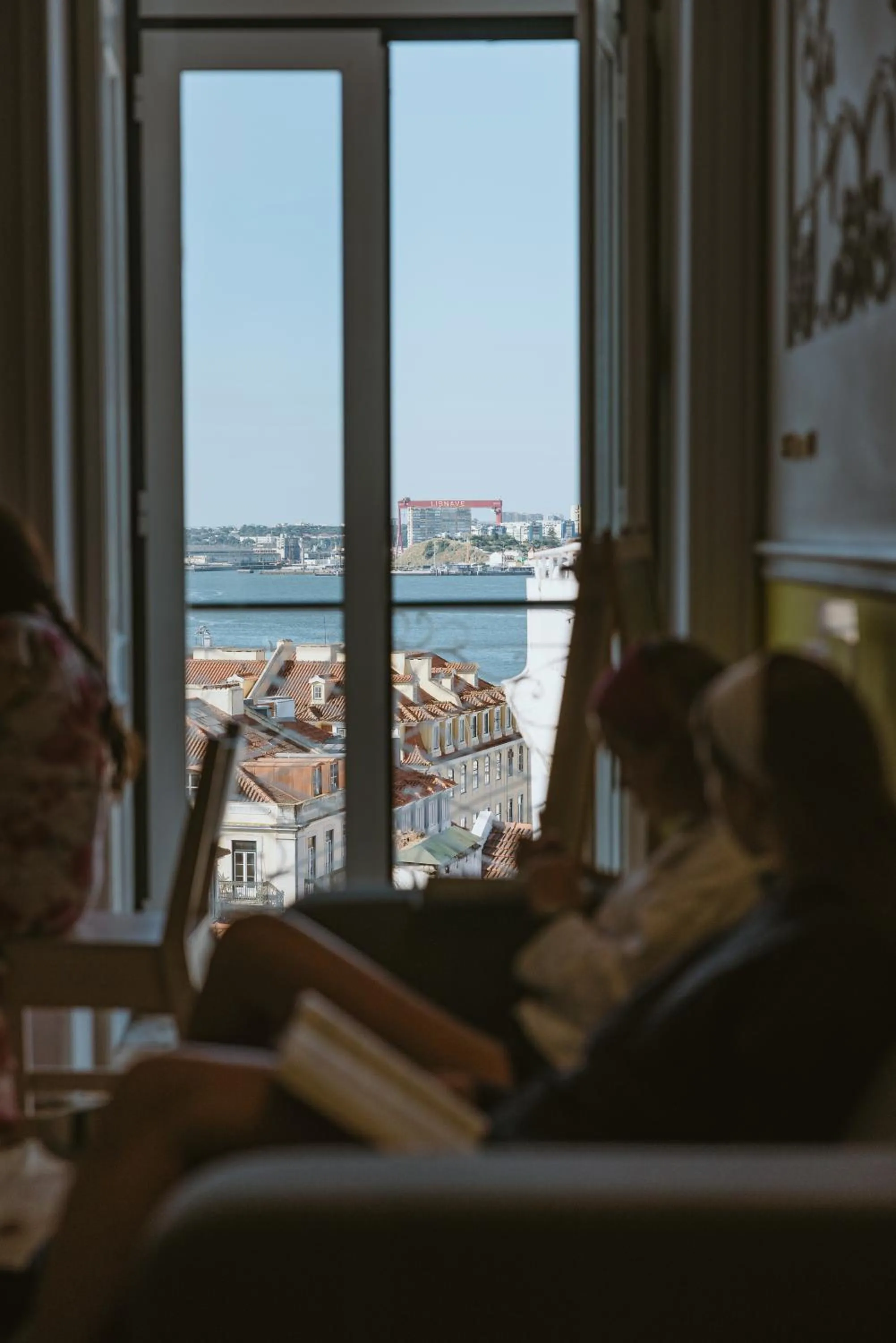 Balcony/Terrace in Lisb'on Hostel