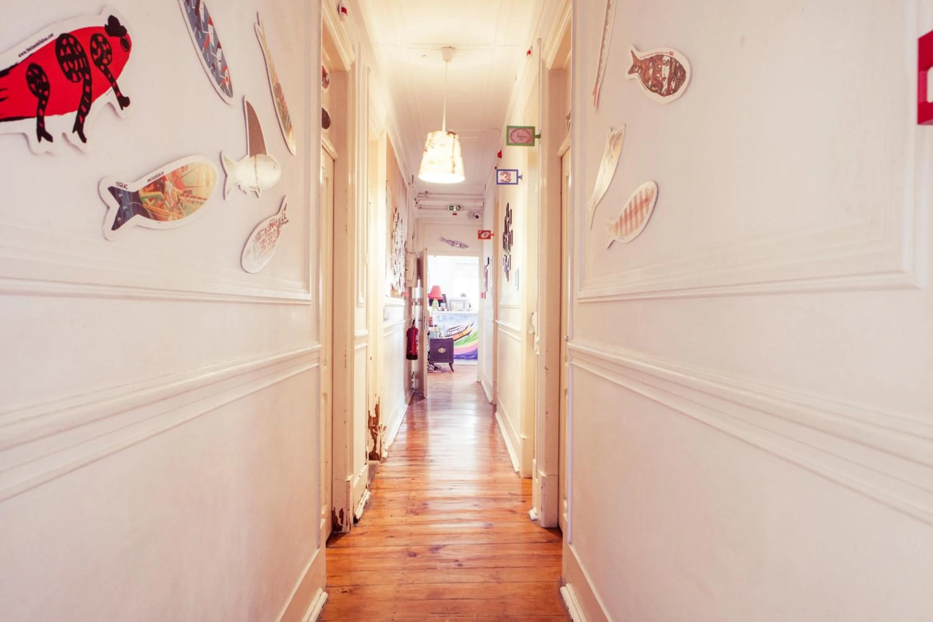 Area and facilities in Lisbon Chillout Hostel Privates