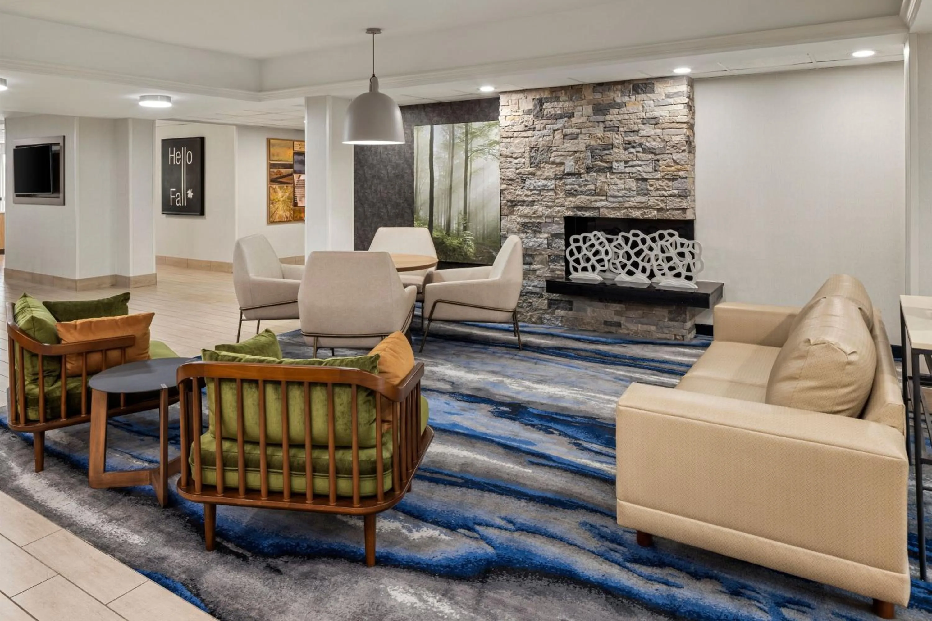 Lobby or reception in Fairfield Inn & Suites by Marriott Columbus East