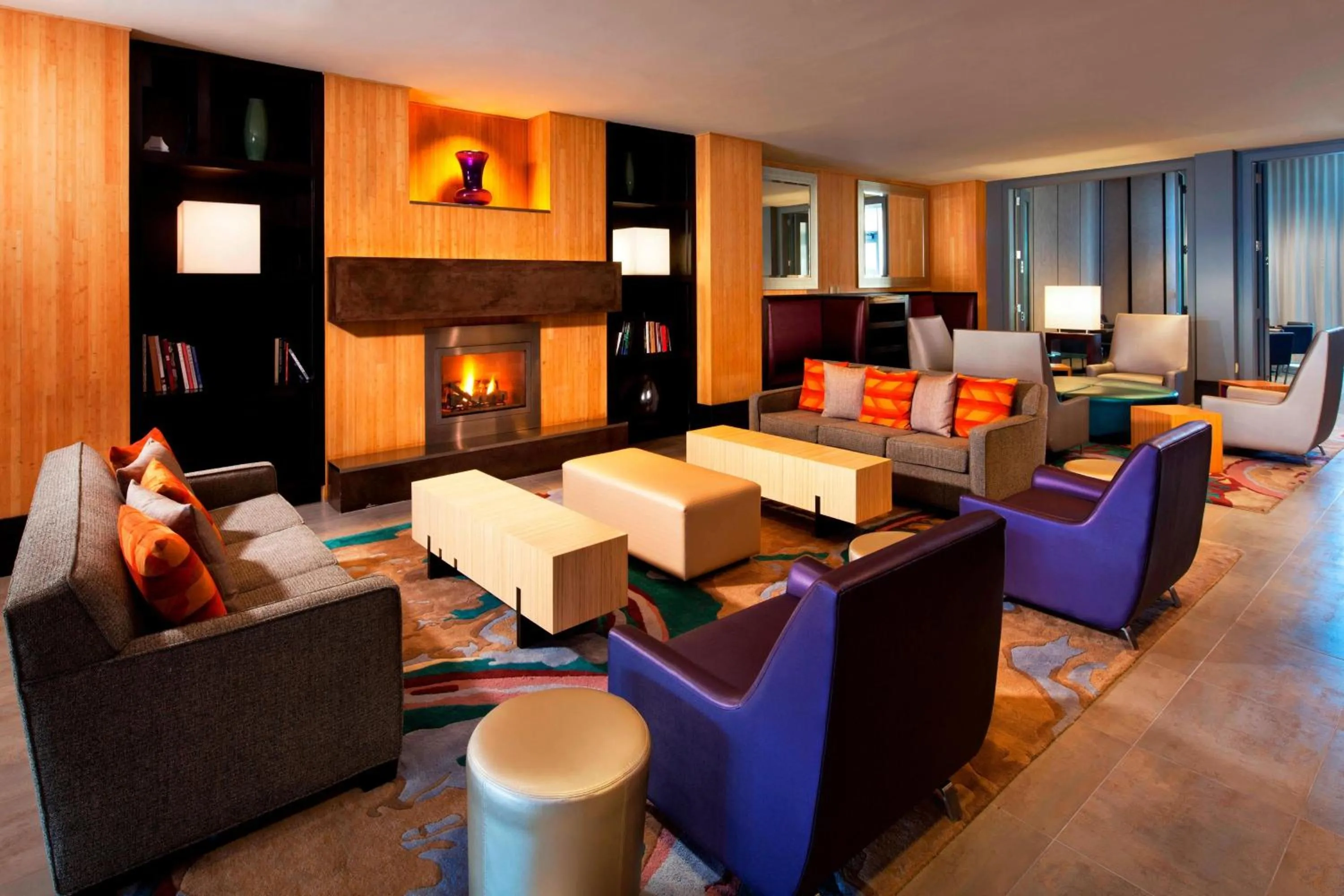Lounge or bar in Aloft Silicon Valley