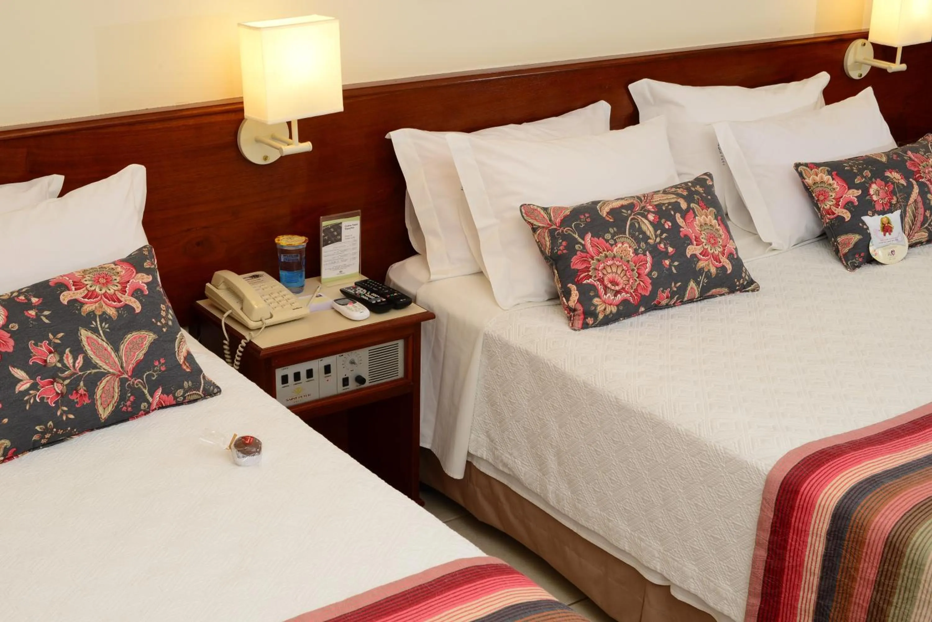 Decorative detail, Bed in Saint Peter Hotel