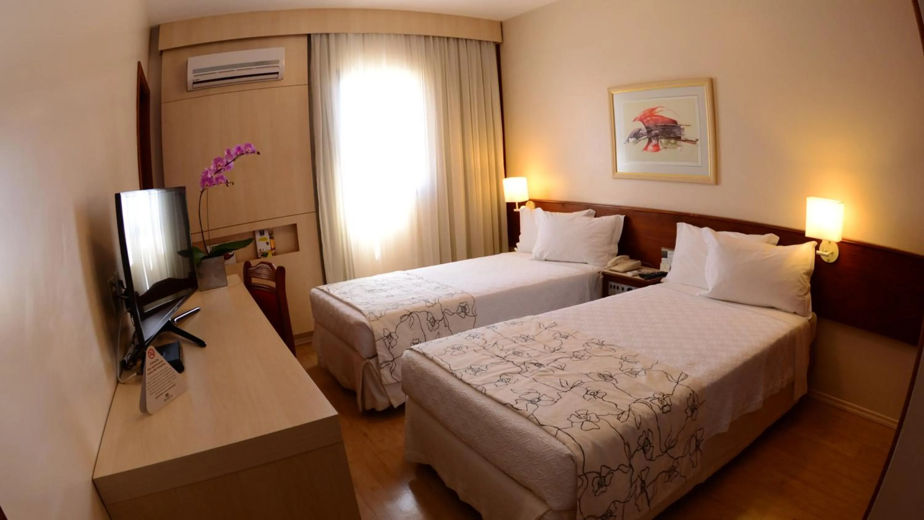 View (from property/room), Bed in Saint Peter Hotel