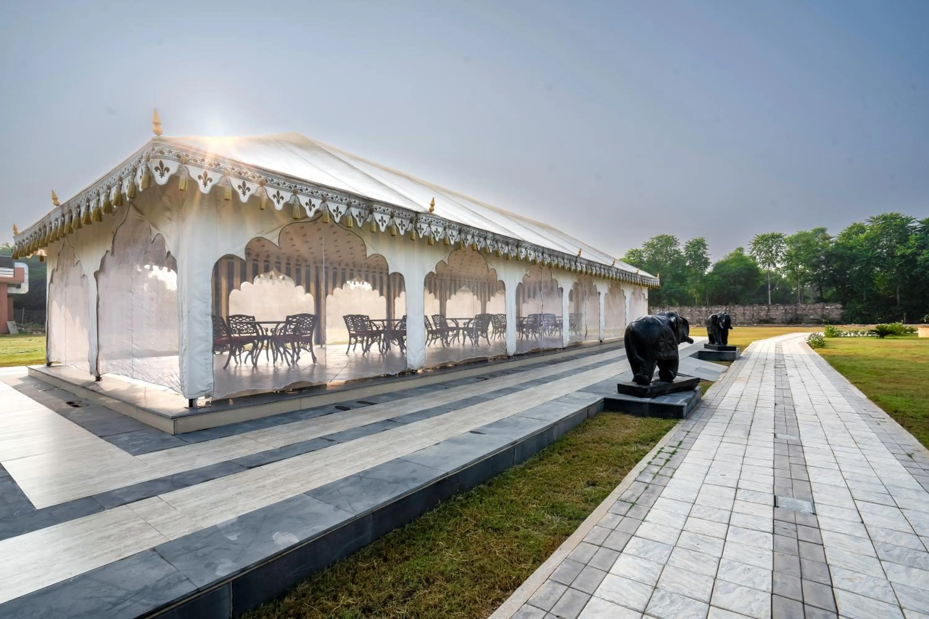 Patio in Buena Vista Luxury Garden Spa Resort