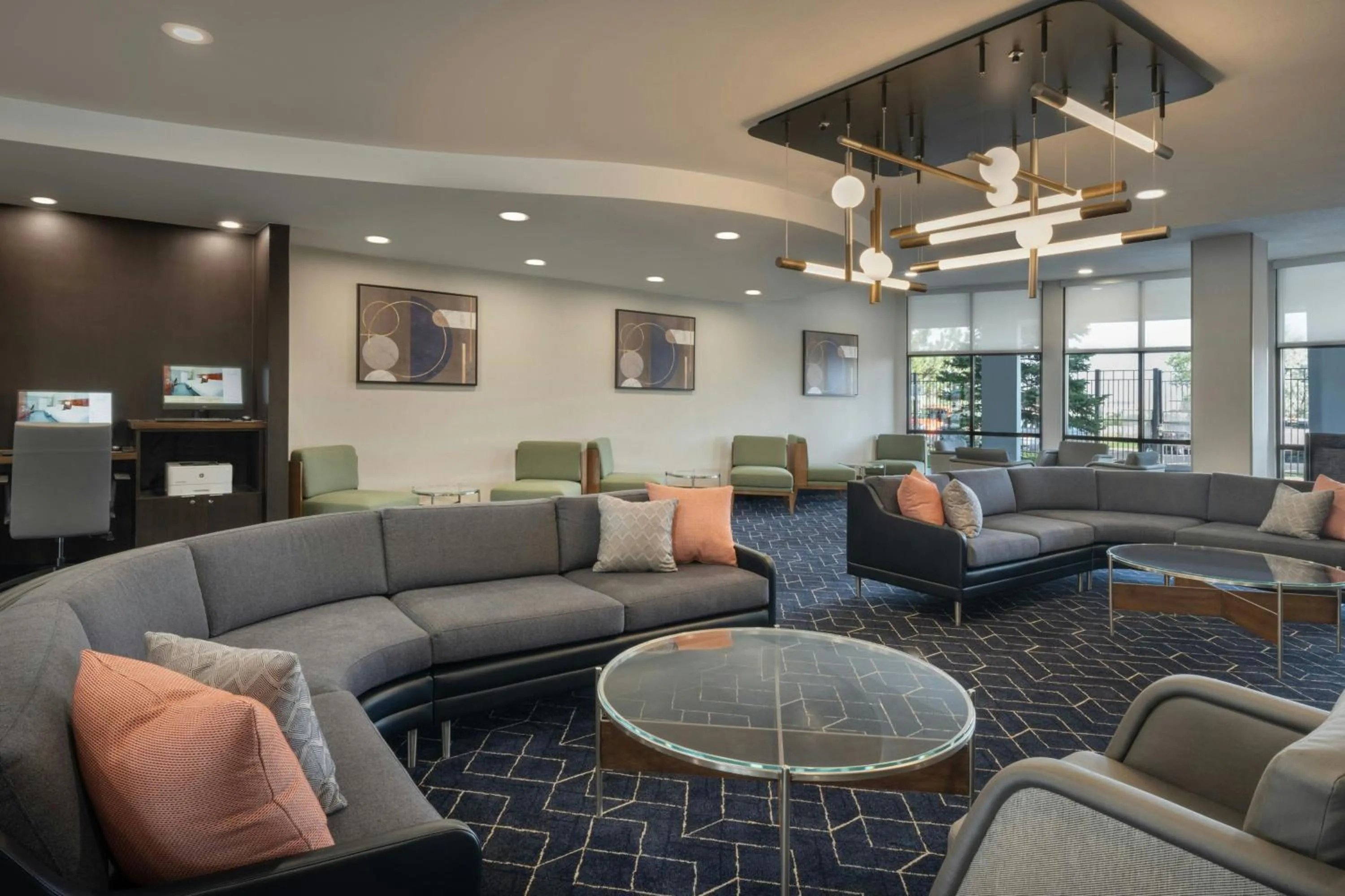 Lobby or reception in Courtyard Casper