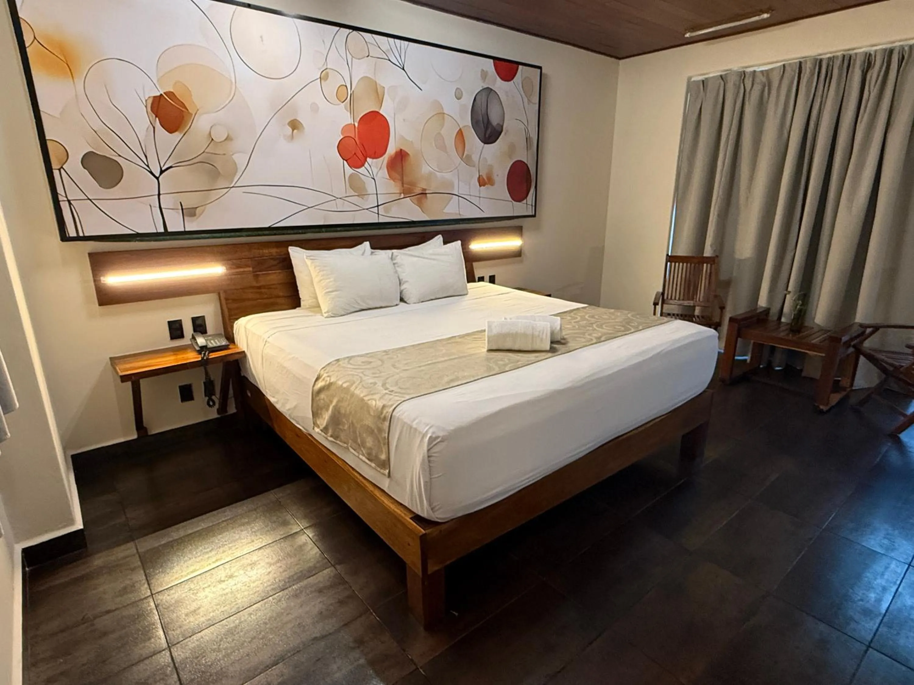 Bed in Reina Roja Hotel Boutique