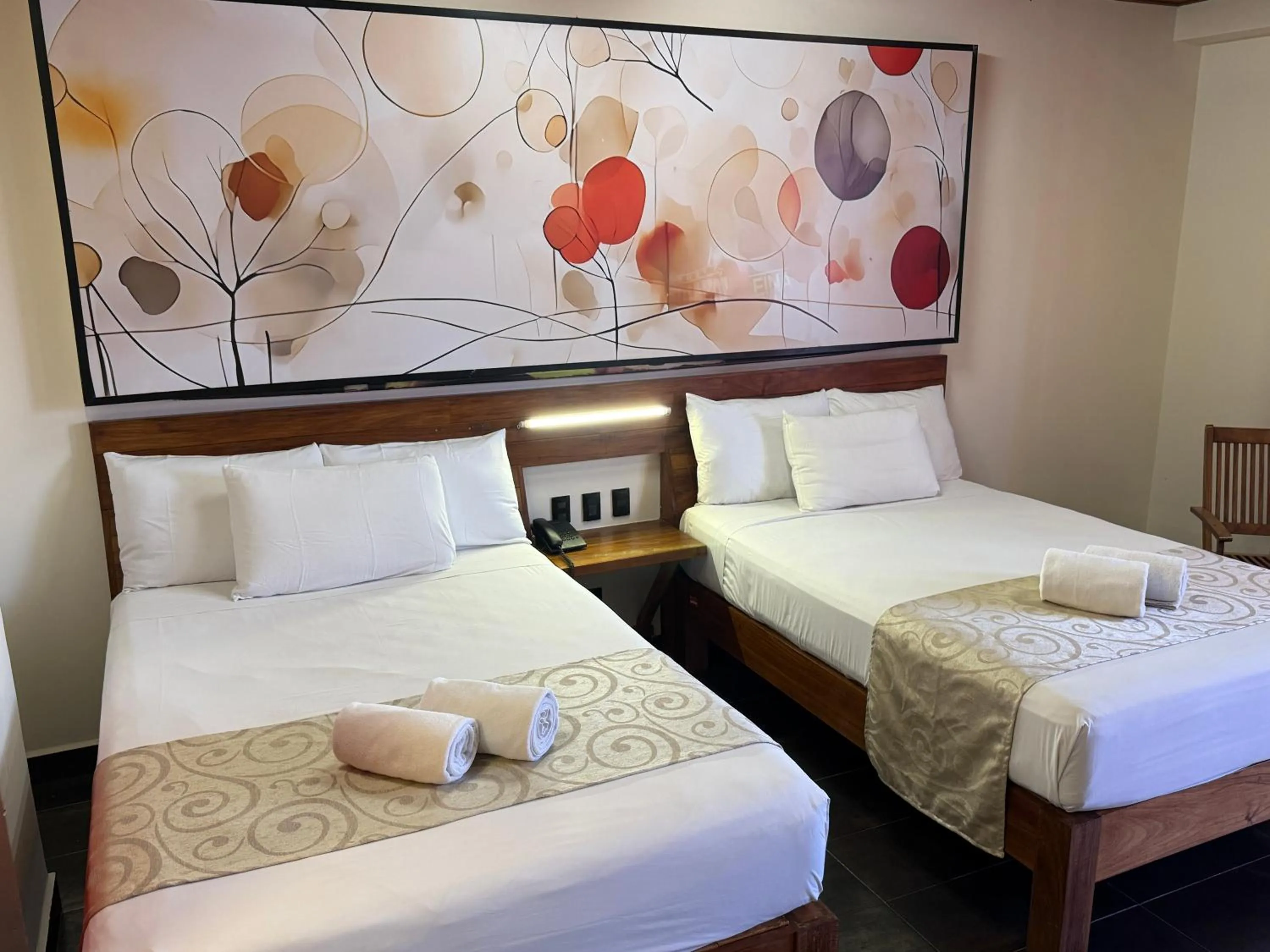 Bed in Reina Roja Hotel Boutique