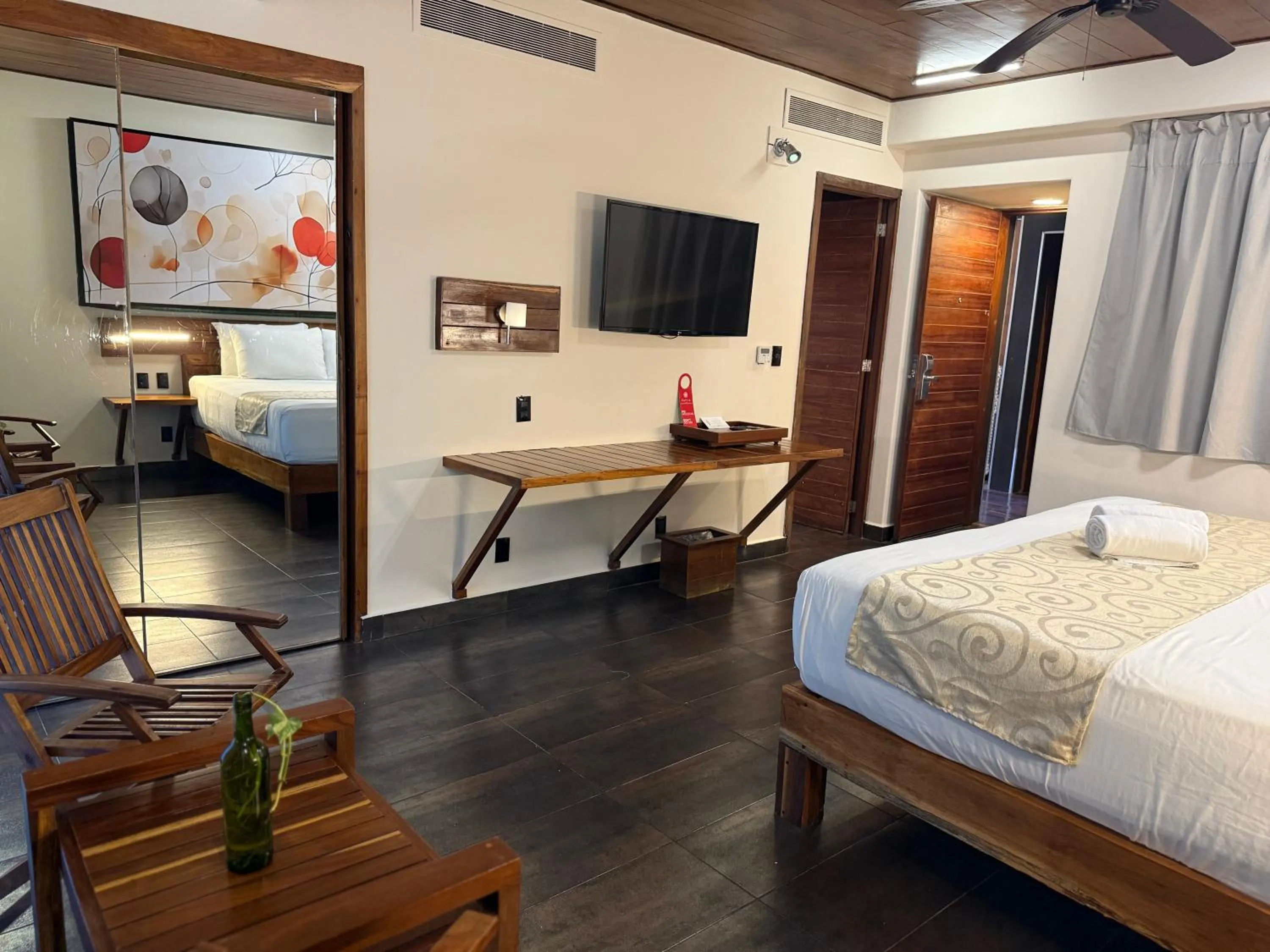 Bed in Reina Roja Hotel Boutique