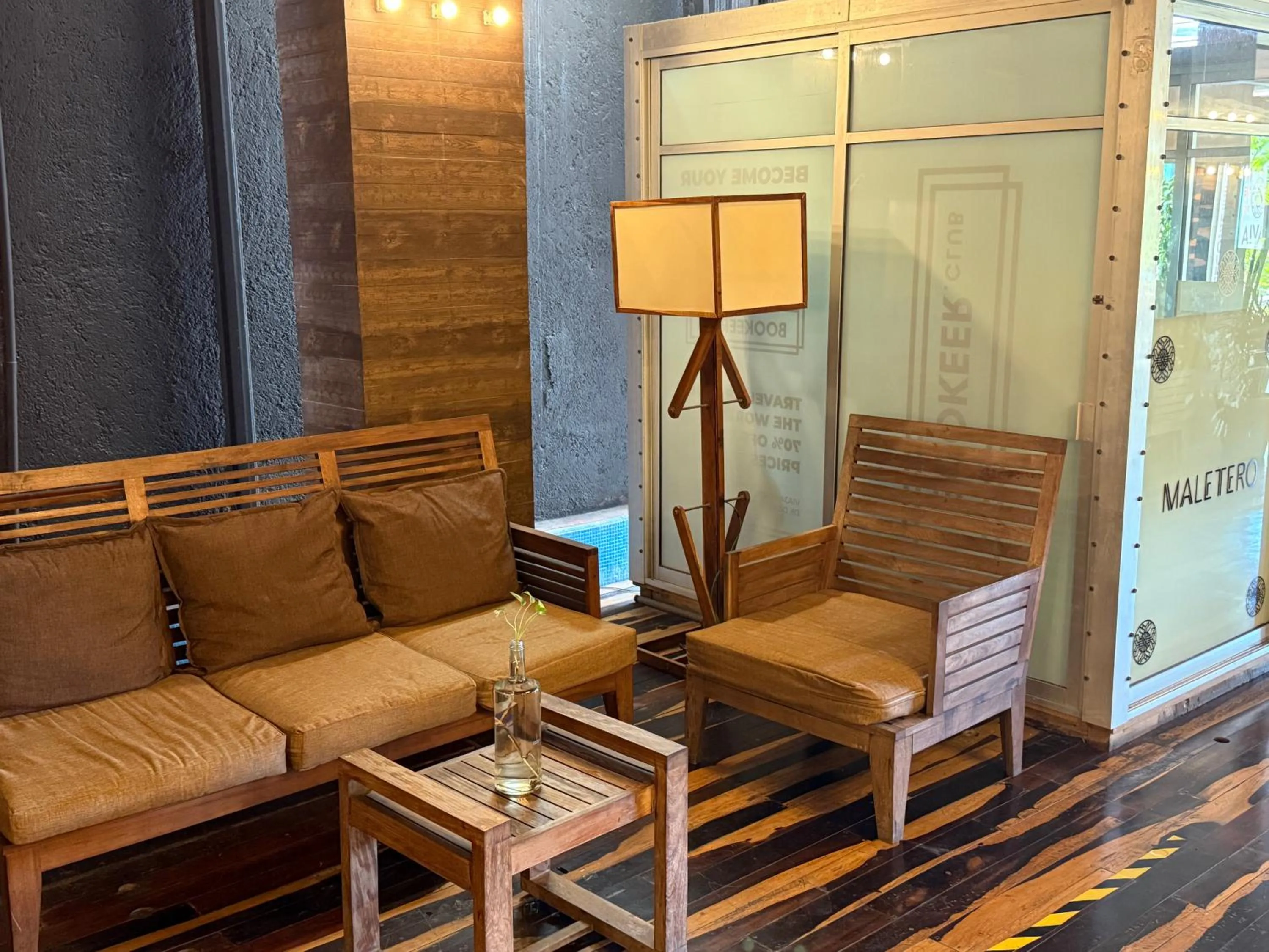 Living room in Reina Roja Hotel Boutique