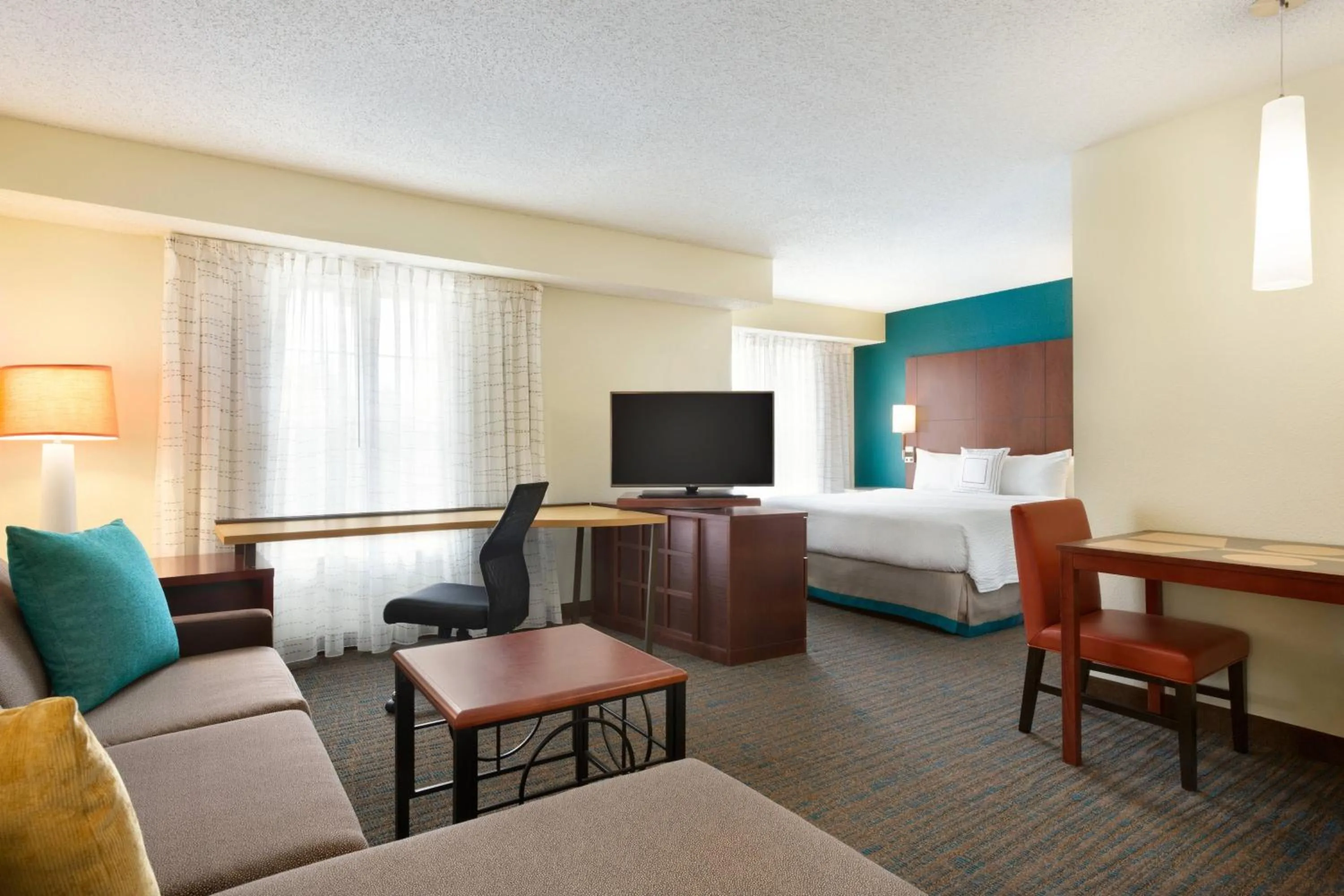 Photo of the whole room, Bed in Residence Inn Corpus Christi