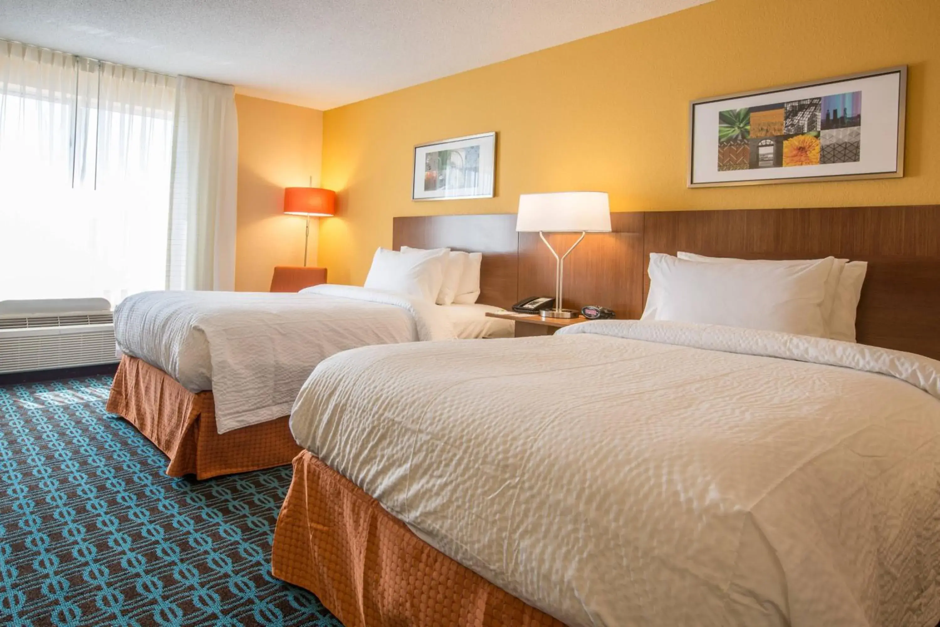 Double Room with Two Double Beds in Fairfield Inn & Suites by Marriott Columbus Double Room with Two Double Beds in Fairfield Inn & Suites by Marriott Columbus