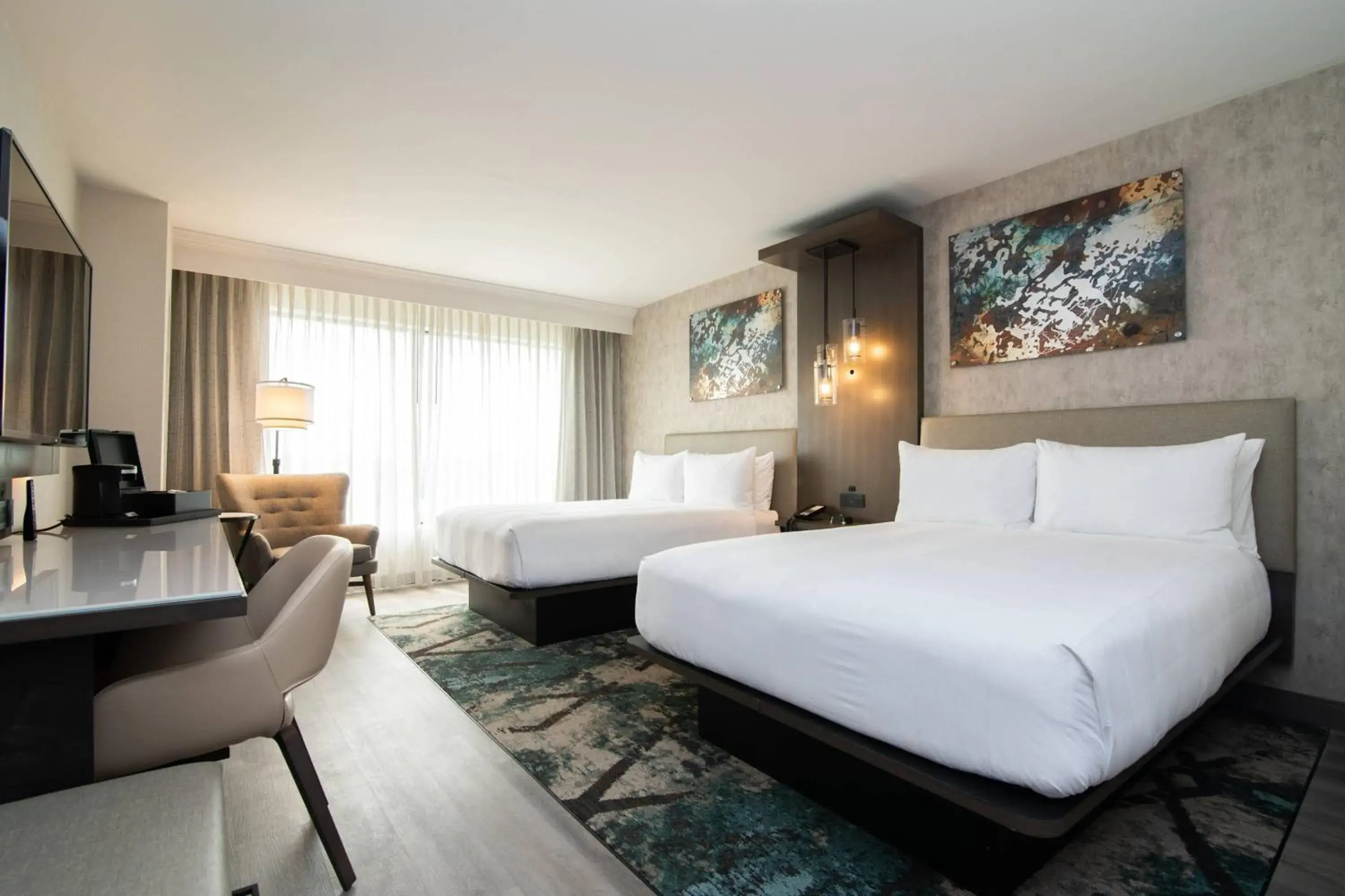 Guest room, 2 Queen in Columbus Marriott Guest room, 2 Queen in Columbus Marriott