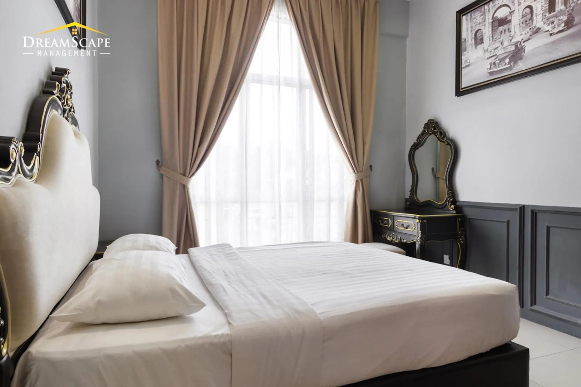 Bed in Zetter Suites @ Cameron