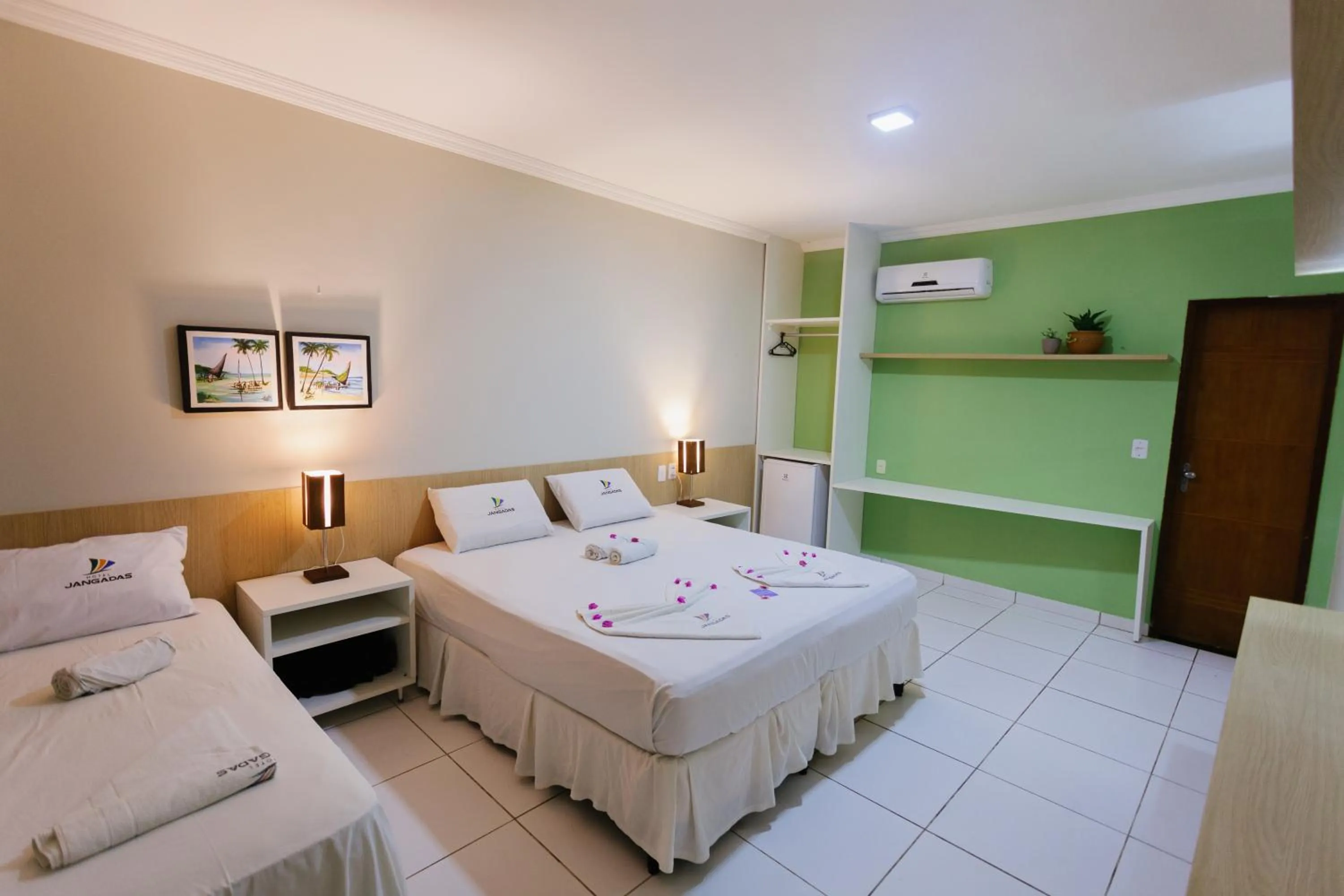 Bedroom, Bed in Hotel Jangadas