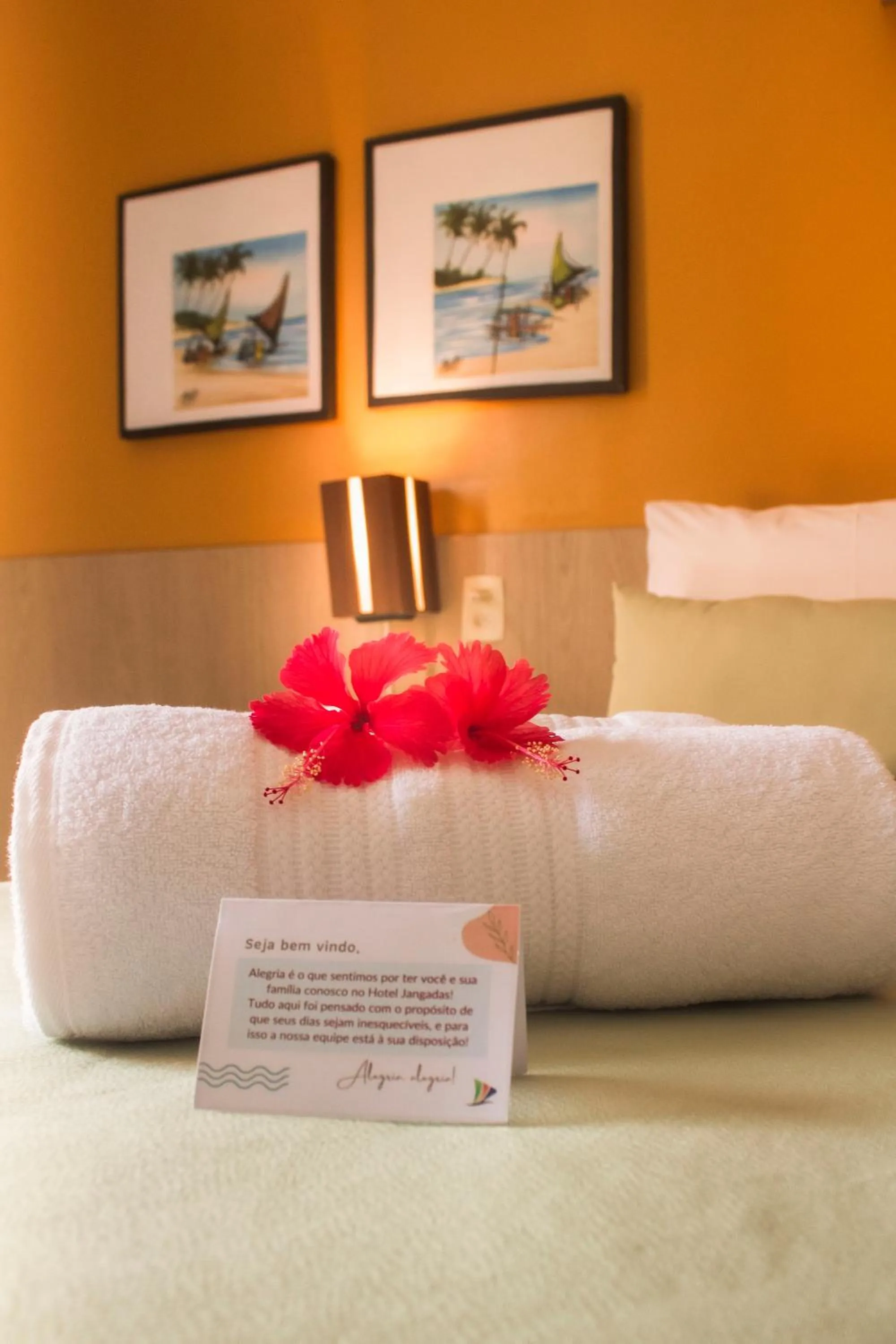 Bedroom, Bed in Hotel Jangadas