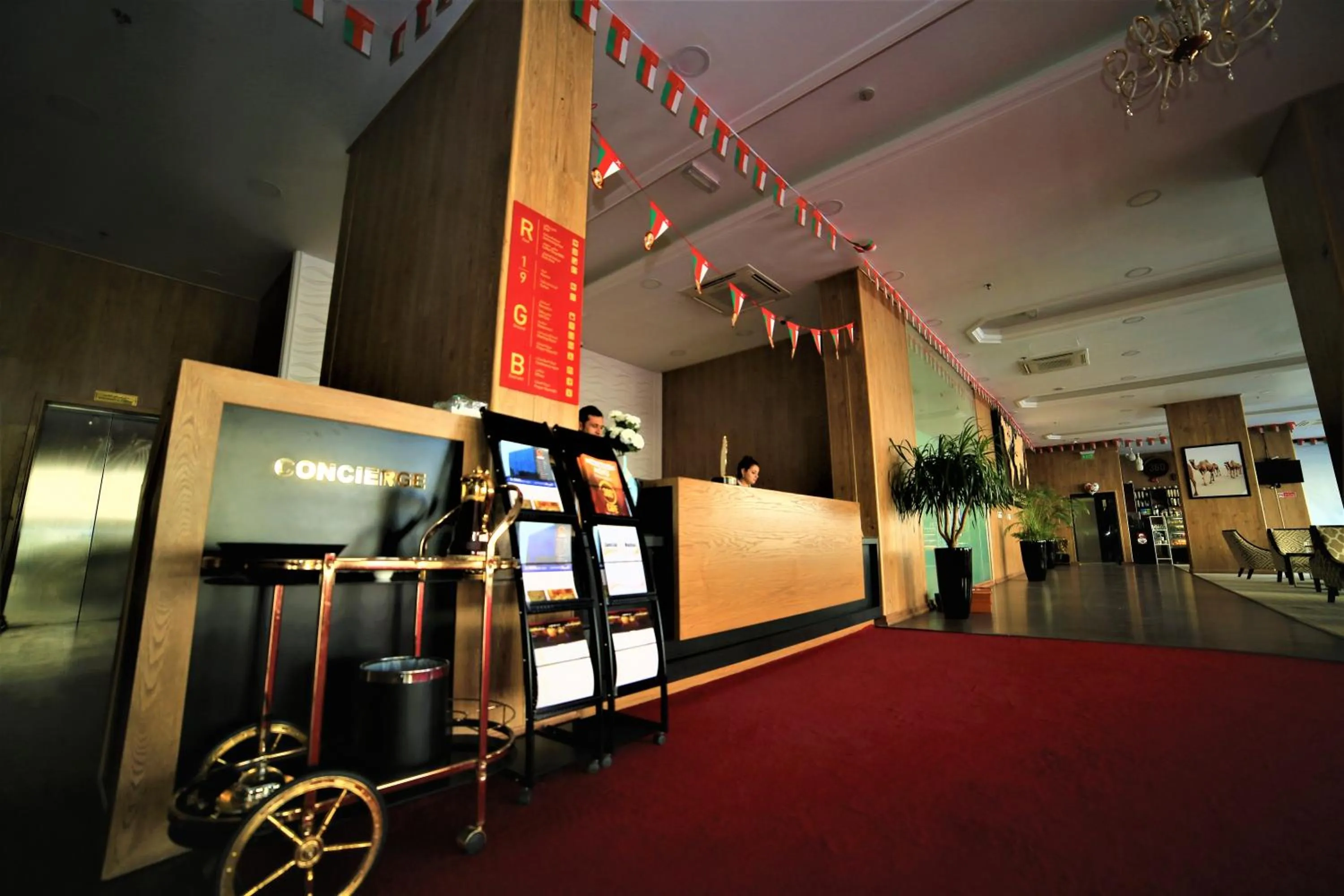 Lobby or reception in Al Dyafa Hotel Suites