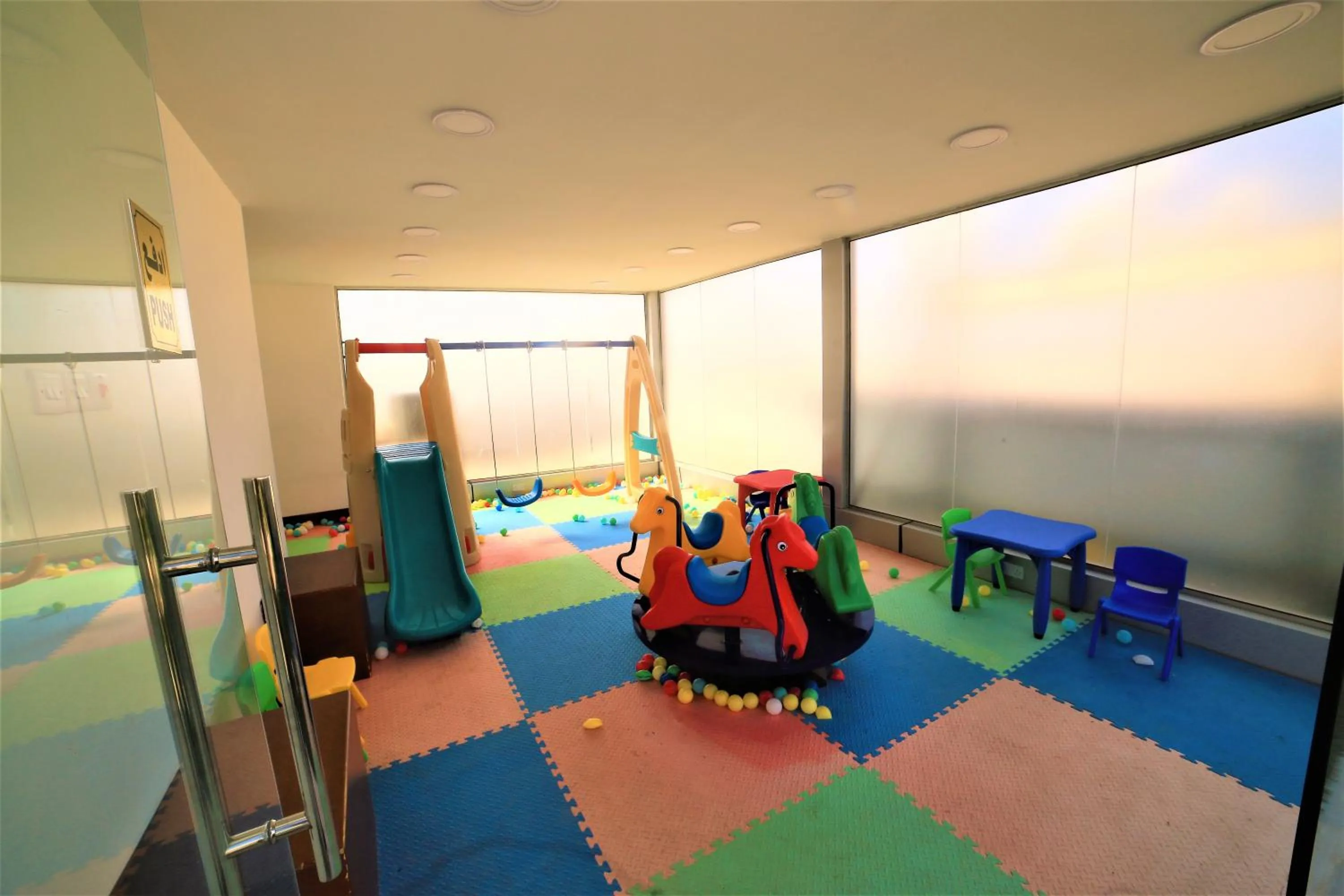 Garden view in Al Dyafa Hotel Suites