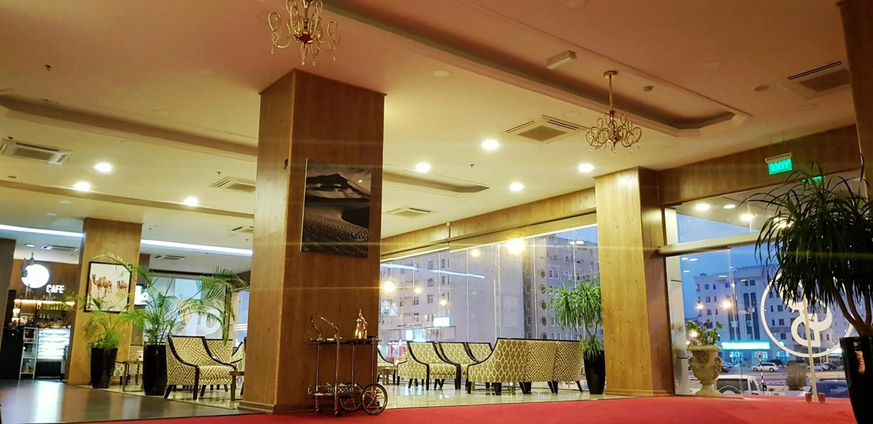 Lounge or bar in Al Dyafa Hotel Suites