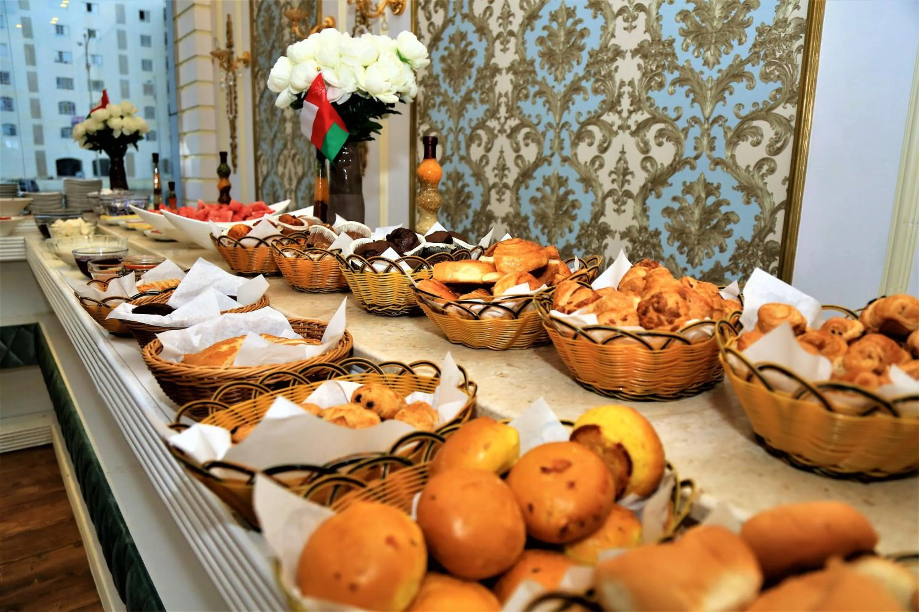 On site in Al Dyafa Hotel Suites