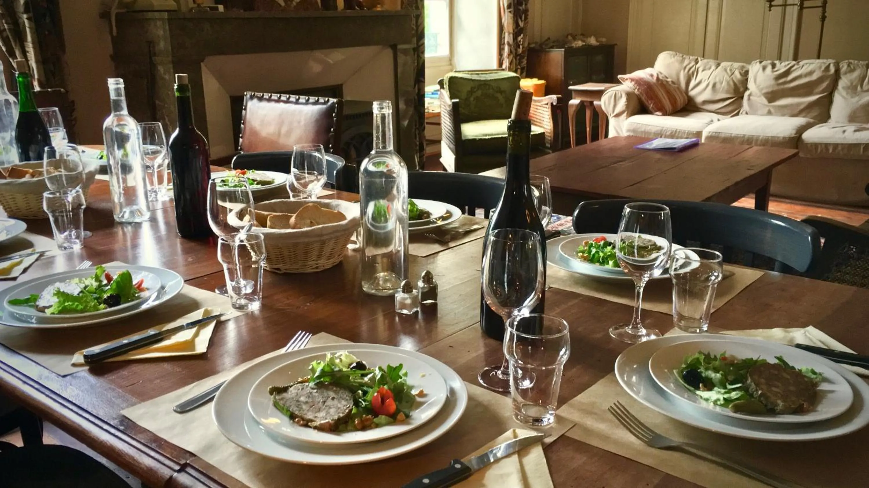 Dinner in Domaine de l'Amiral