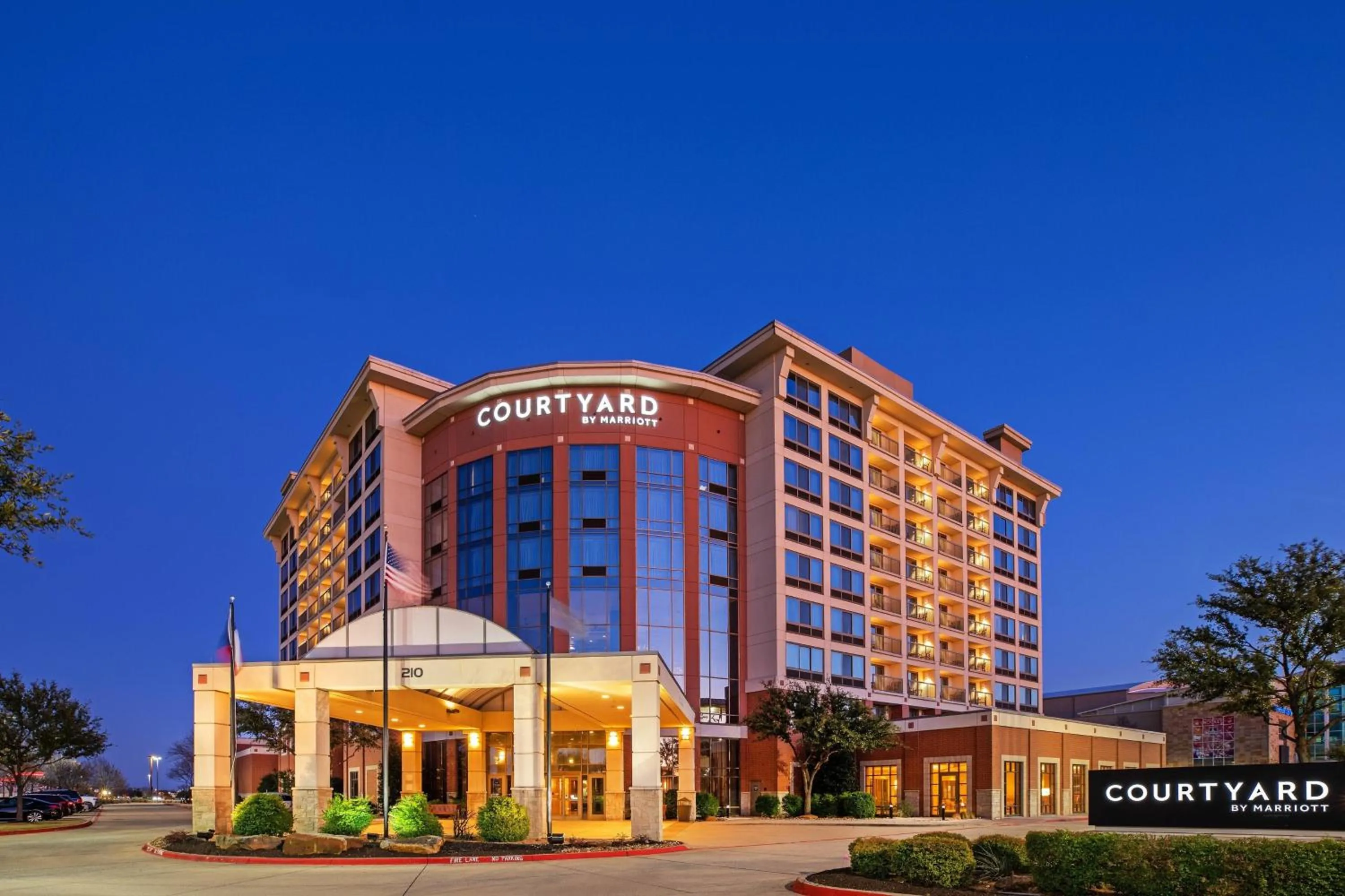 Property building in Courtyard by Marriott Dallas Allen at Allen Event Center