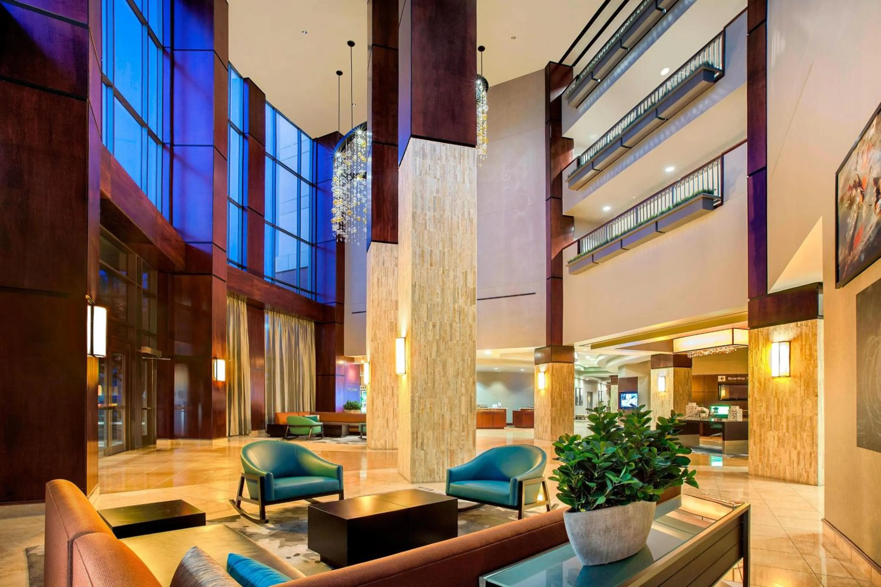 Lobby or reception in Courtyard by Marriott Dallas Allen at Allen Event Center