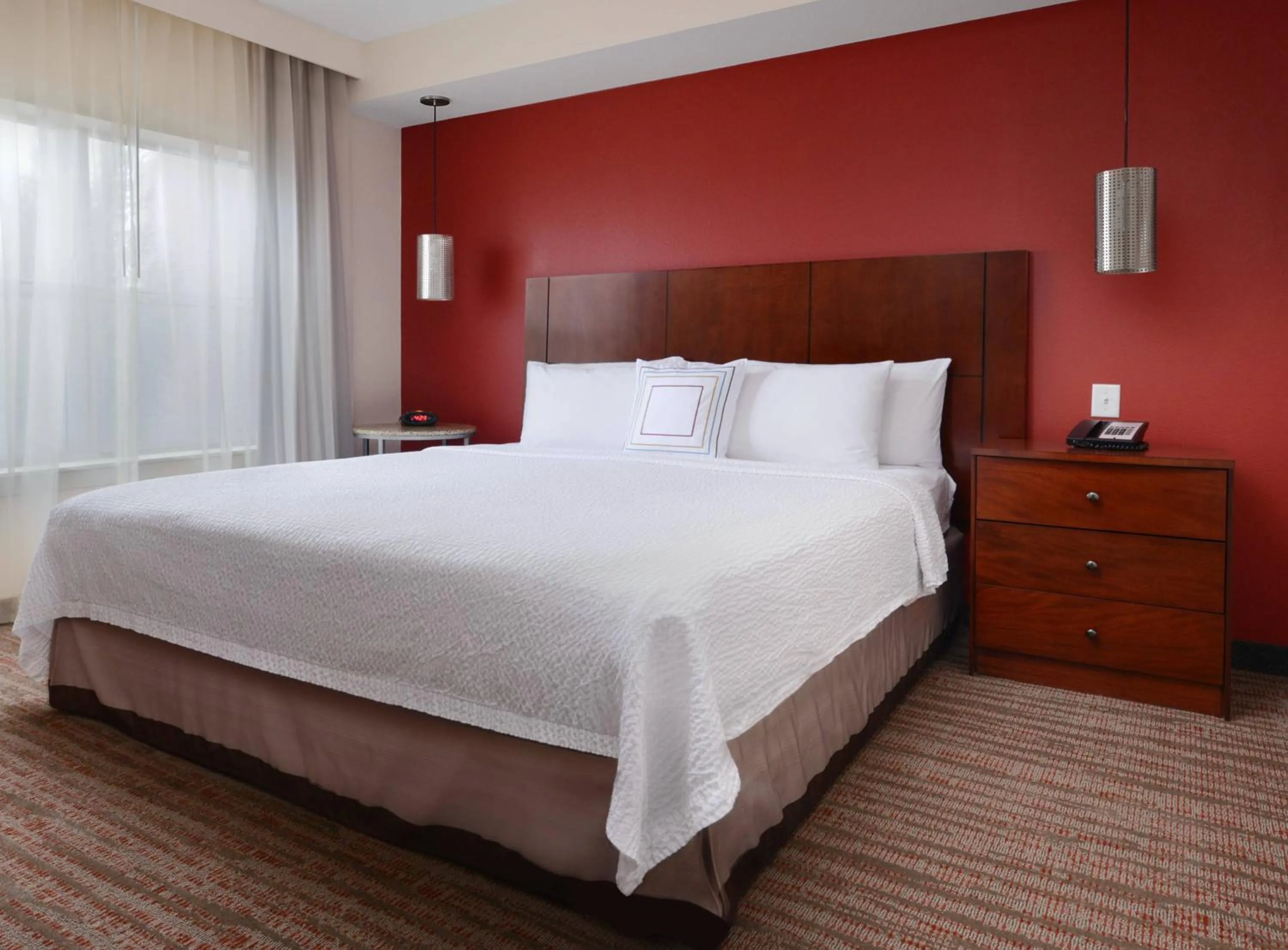 Bedroom, Bed in Residence Inn by Marriott Dallas Plano The Colony