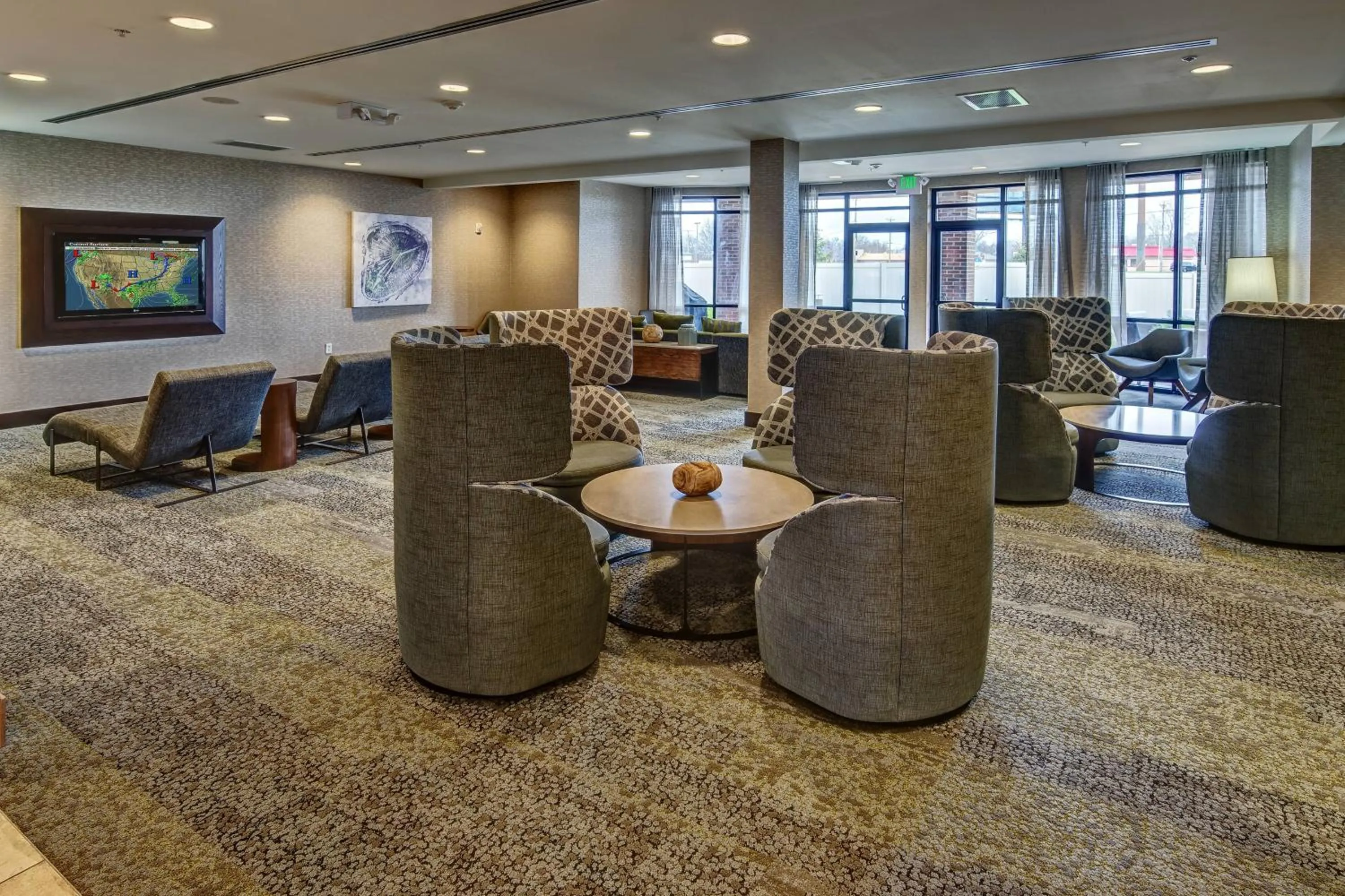 Lobby or reception in Courtyard Lima