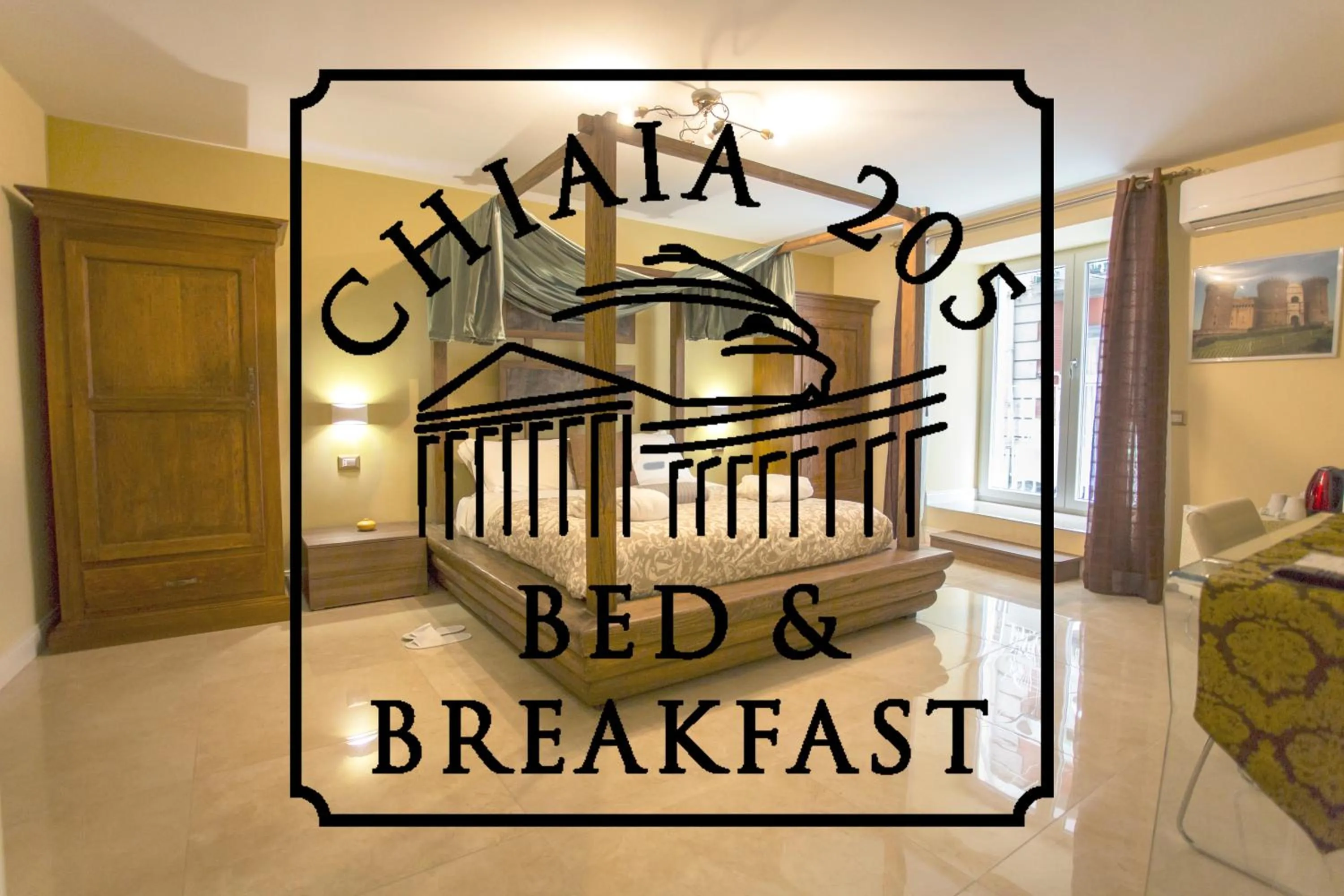 Property logo or sign, Bed in Chiaia 205 By Dimorra