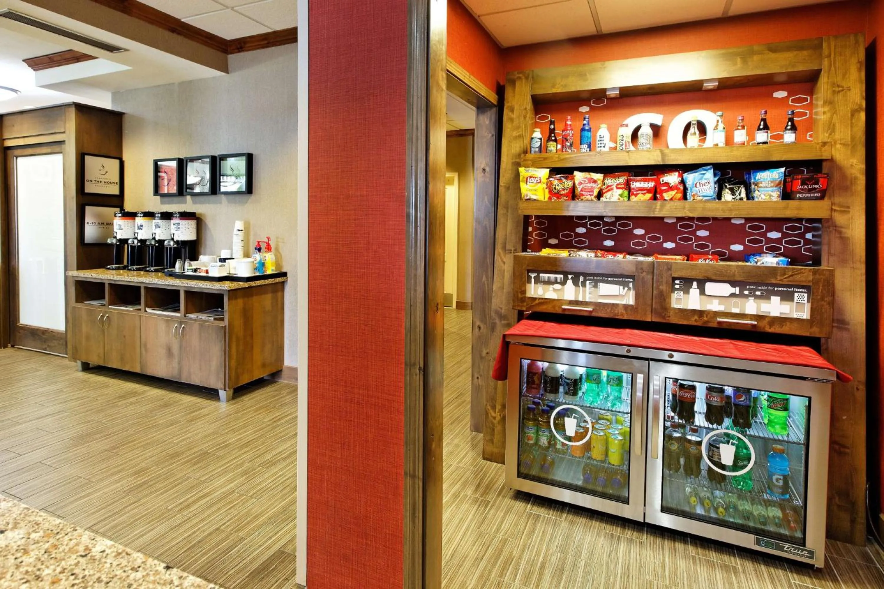 Restaurant/places to eat in Hampton Inn by Hilton Montrose