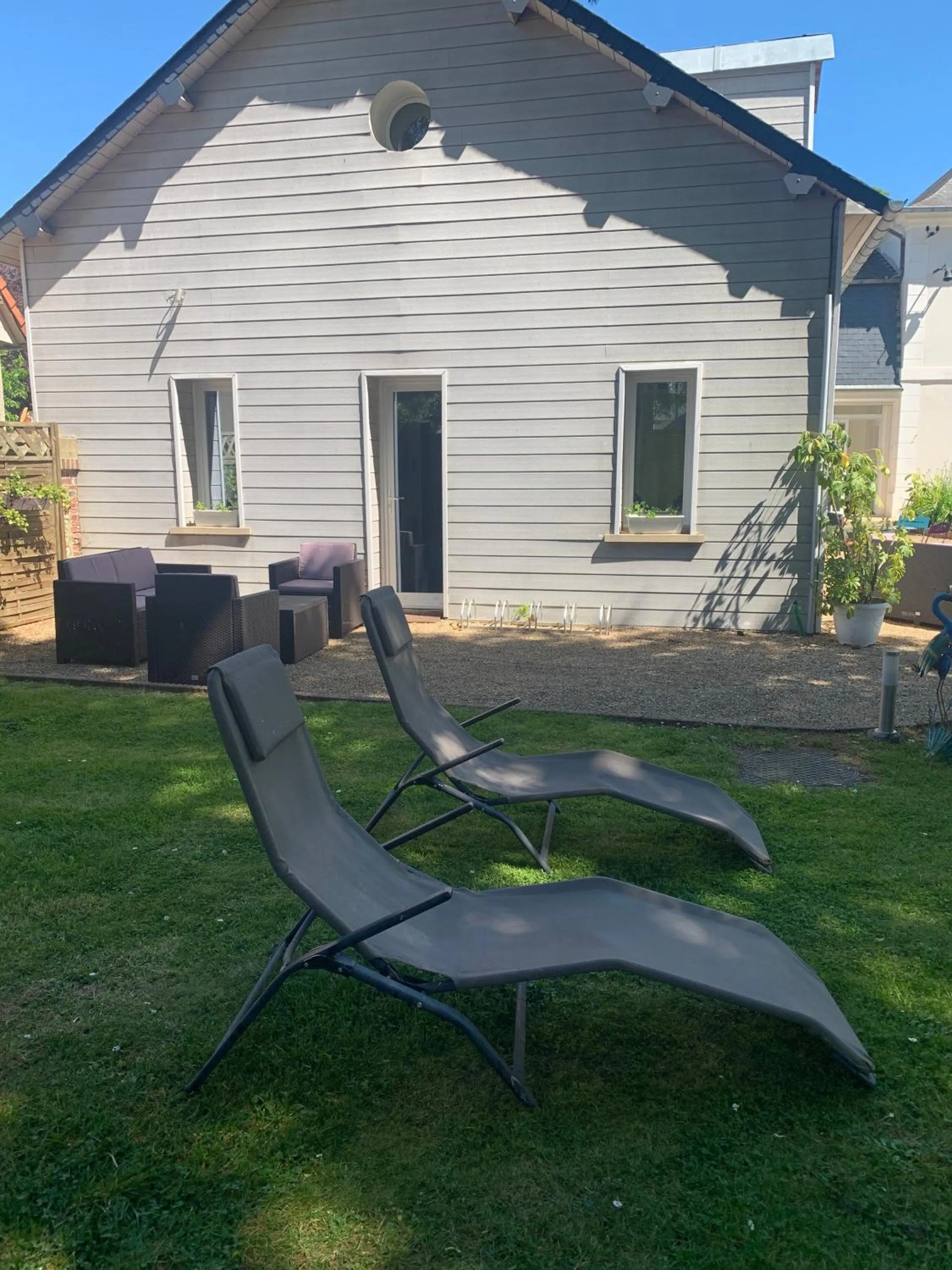 Garden in Le petit manoir