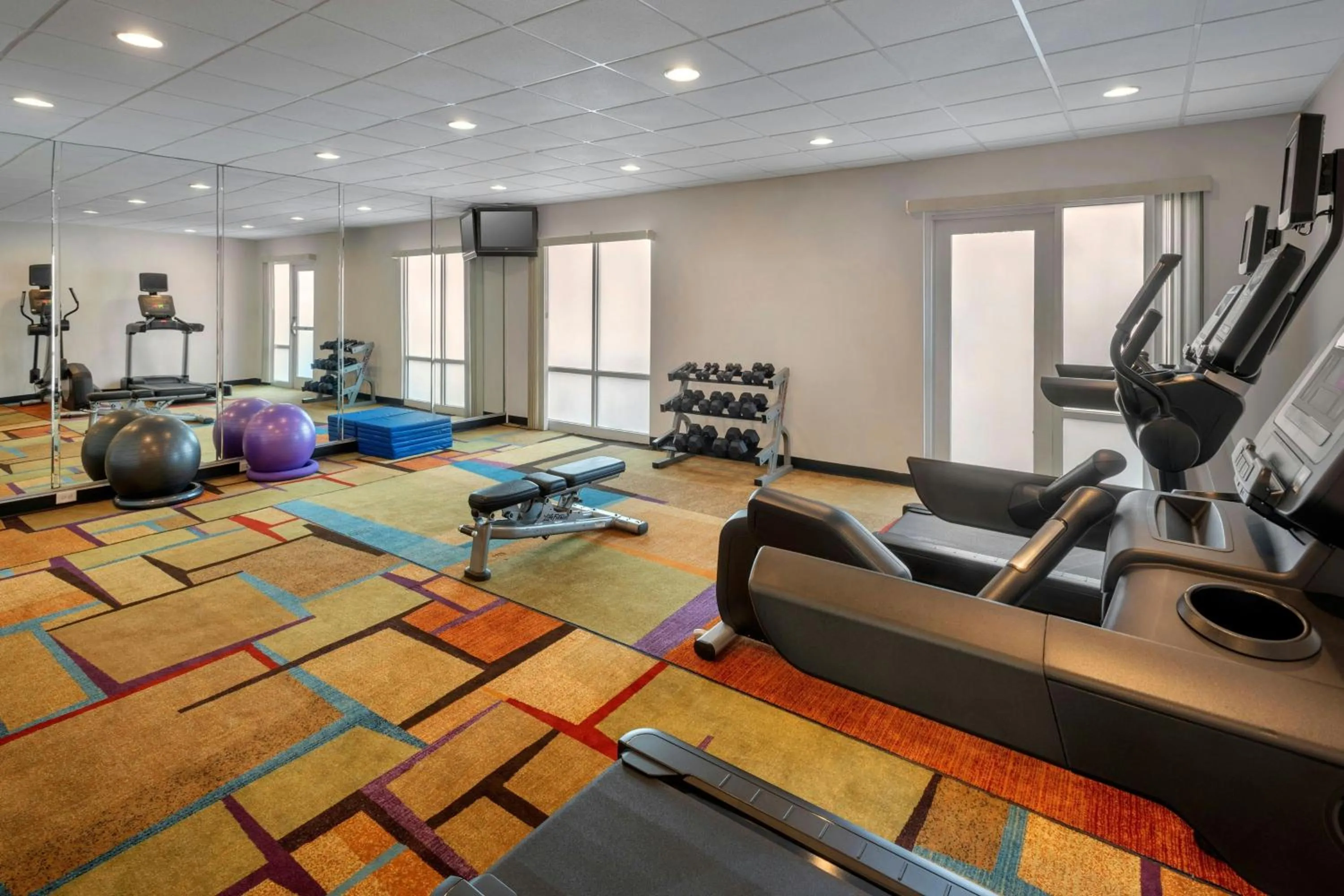 Fitness centre/facilities in Fairfield Inn & Suites by Marriott Dover