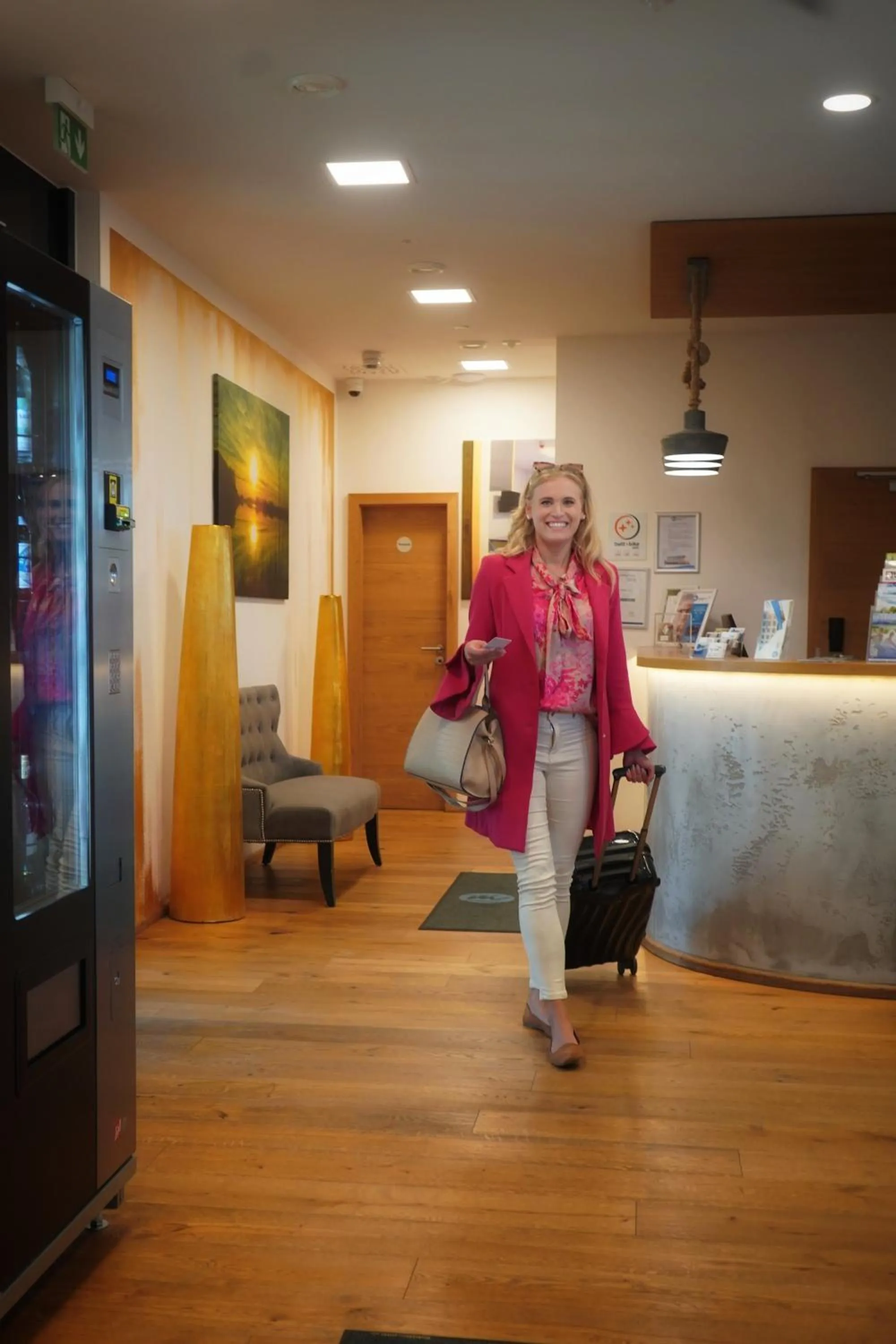 Lobby or reception in motel isar | 24h/7 checkin