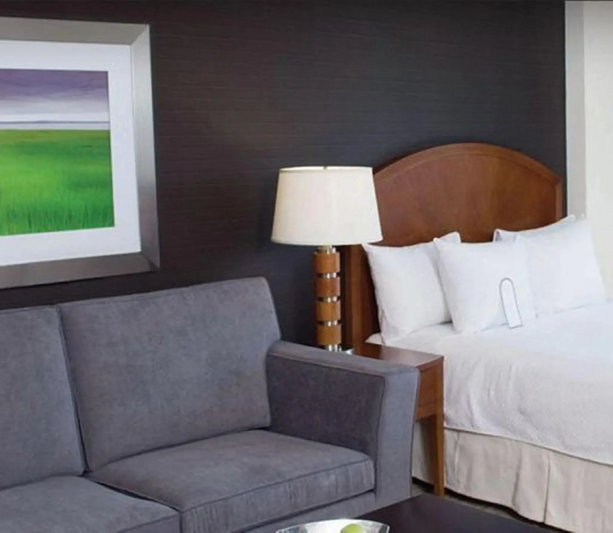 Decorative detail, Bed in Cambridge Suites Hotel Halifax Decorative detail, Bed in Cambridge Suites Hotel Halifax