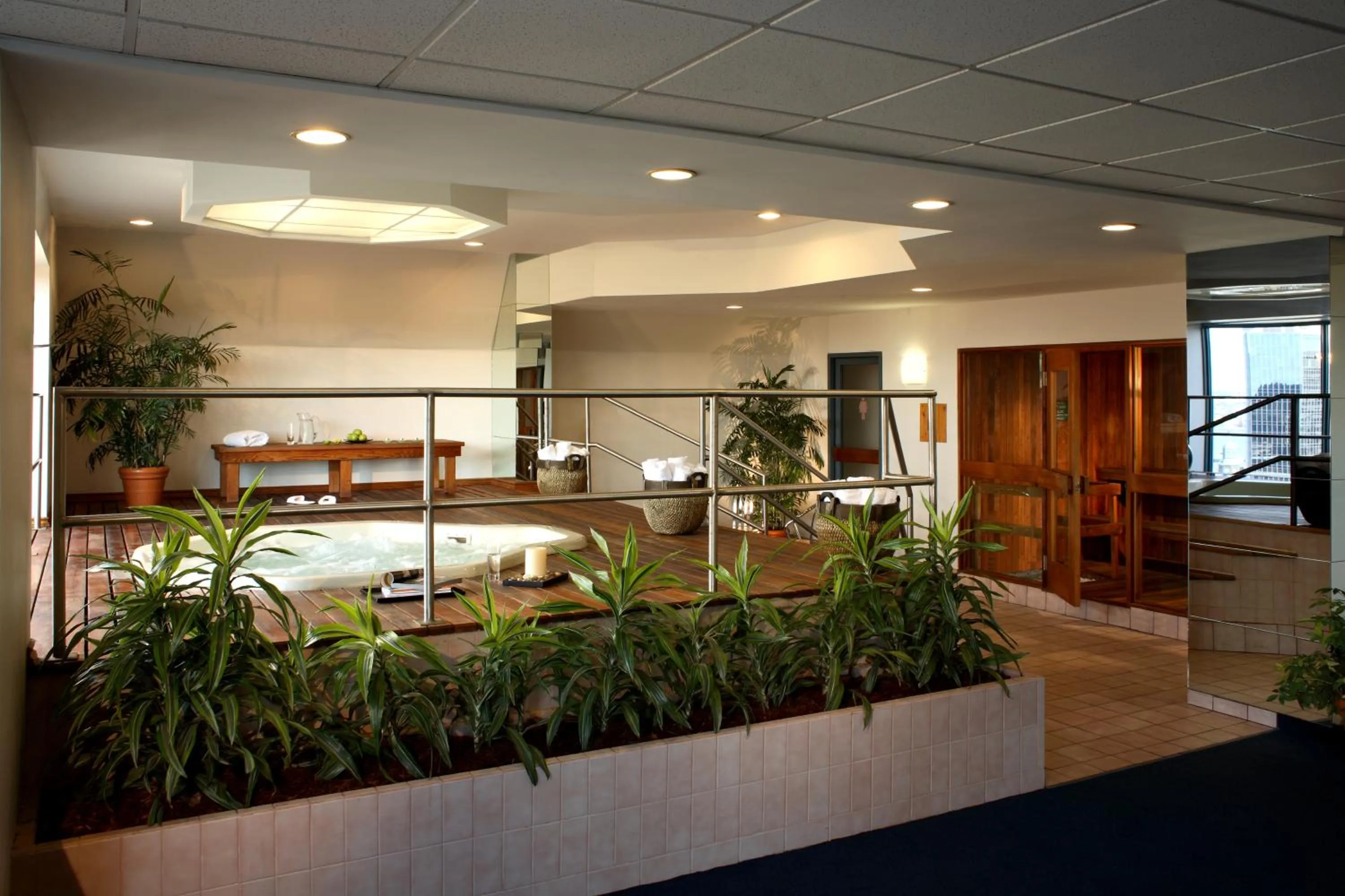 Hot Tub in Cambridge Suites Hotel Halifax