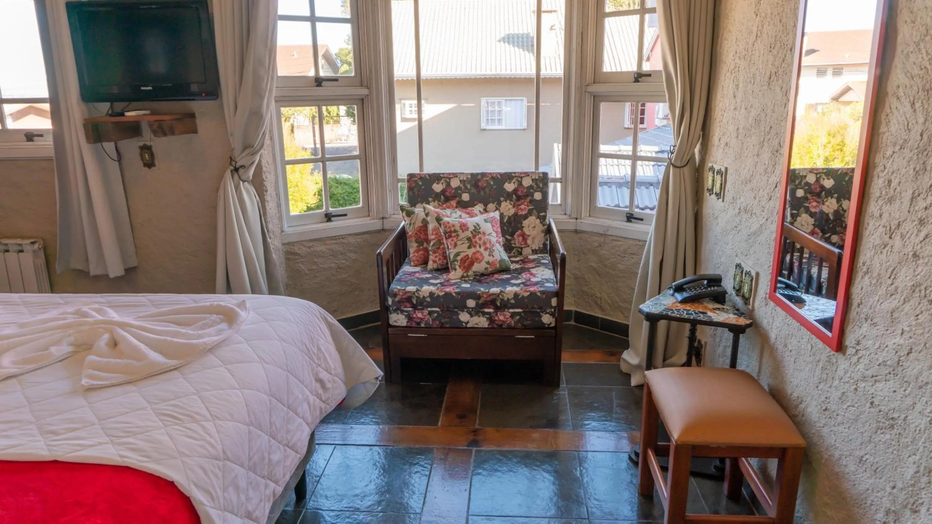 Bed in Aardvark Inn Pousada