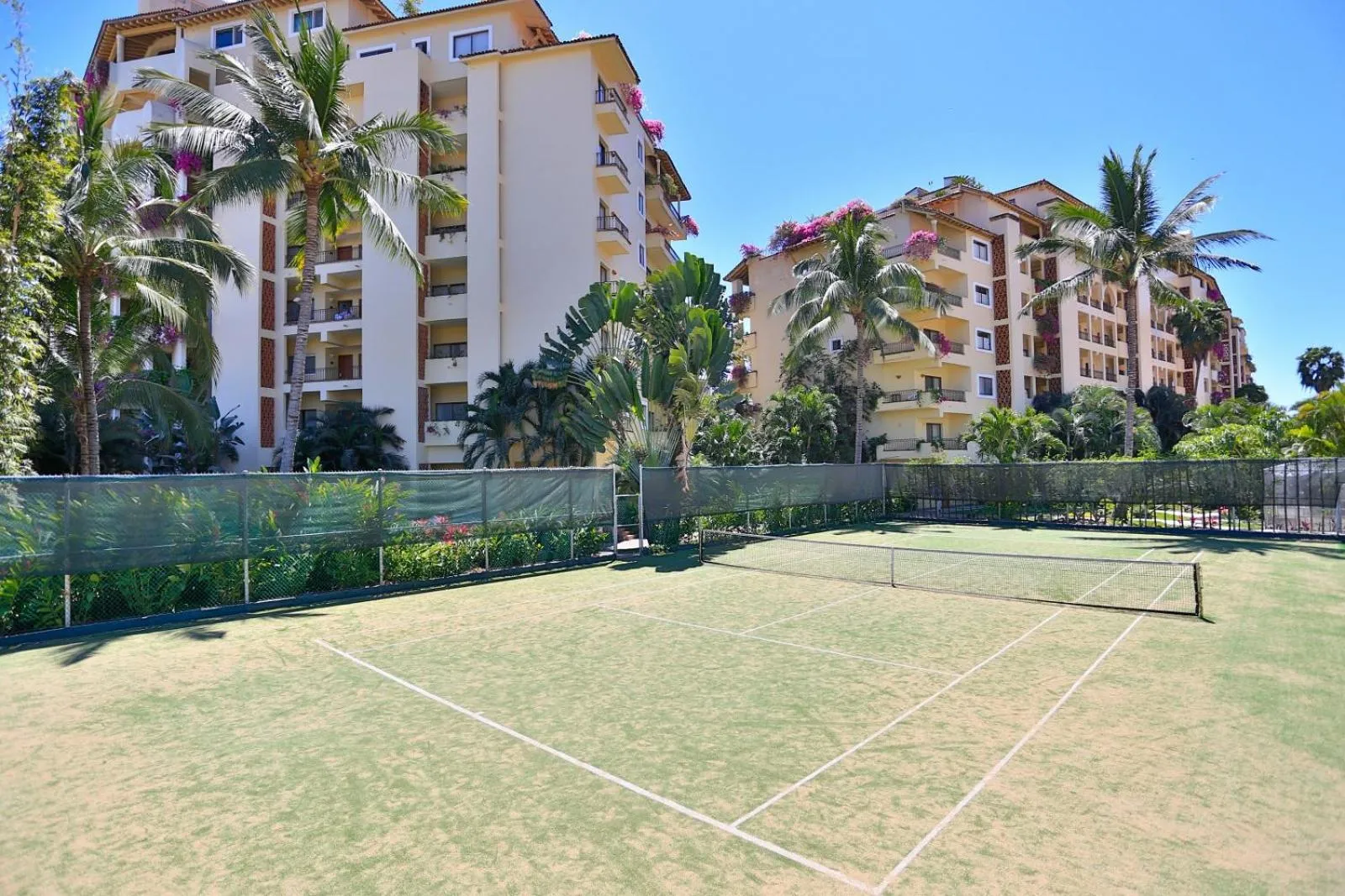 Tennis court in Velas Vallarta Suite Resort All-Inclusive