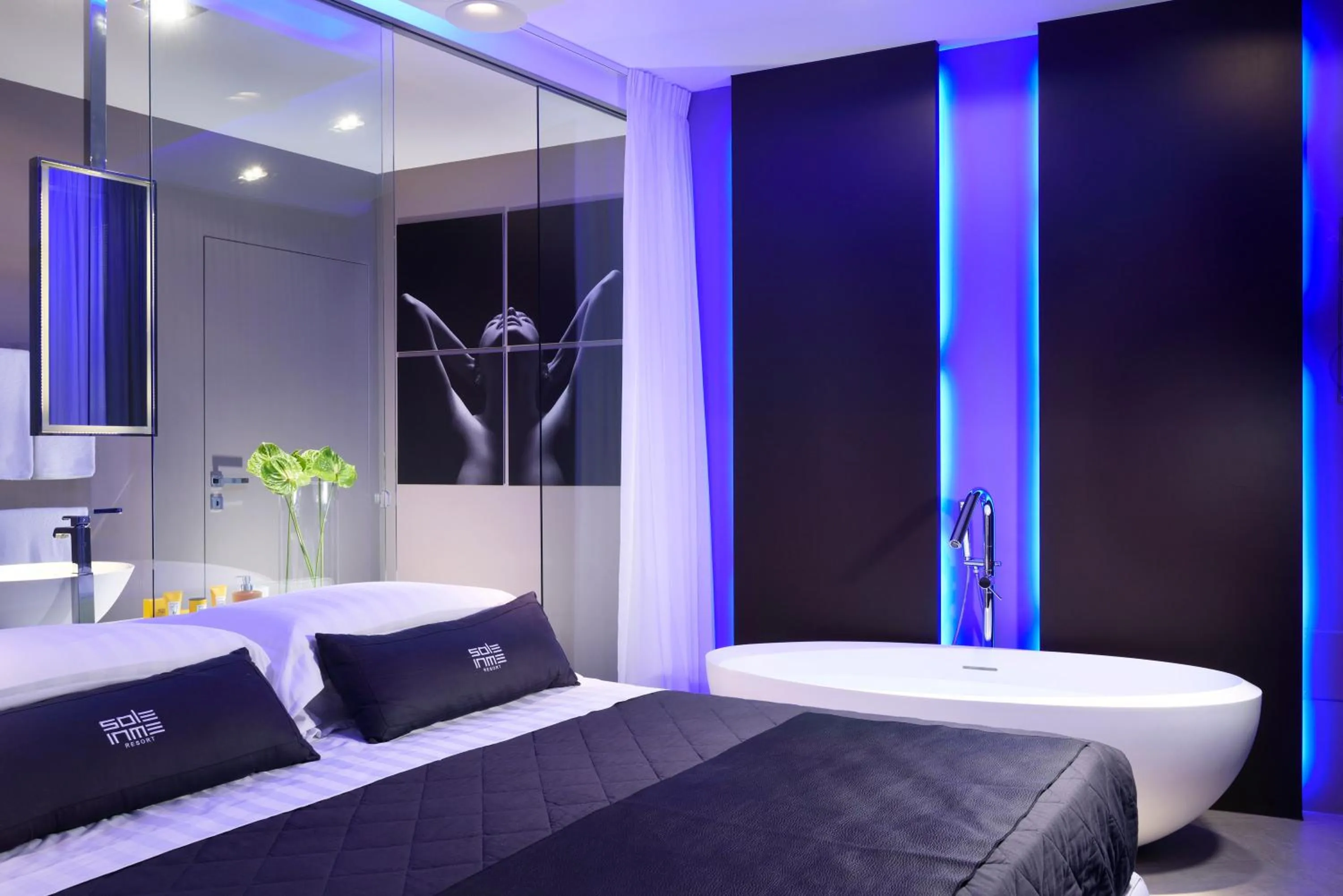 Bed in Soleinme Resort